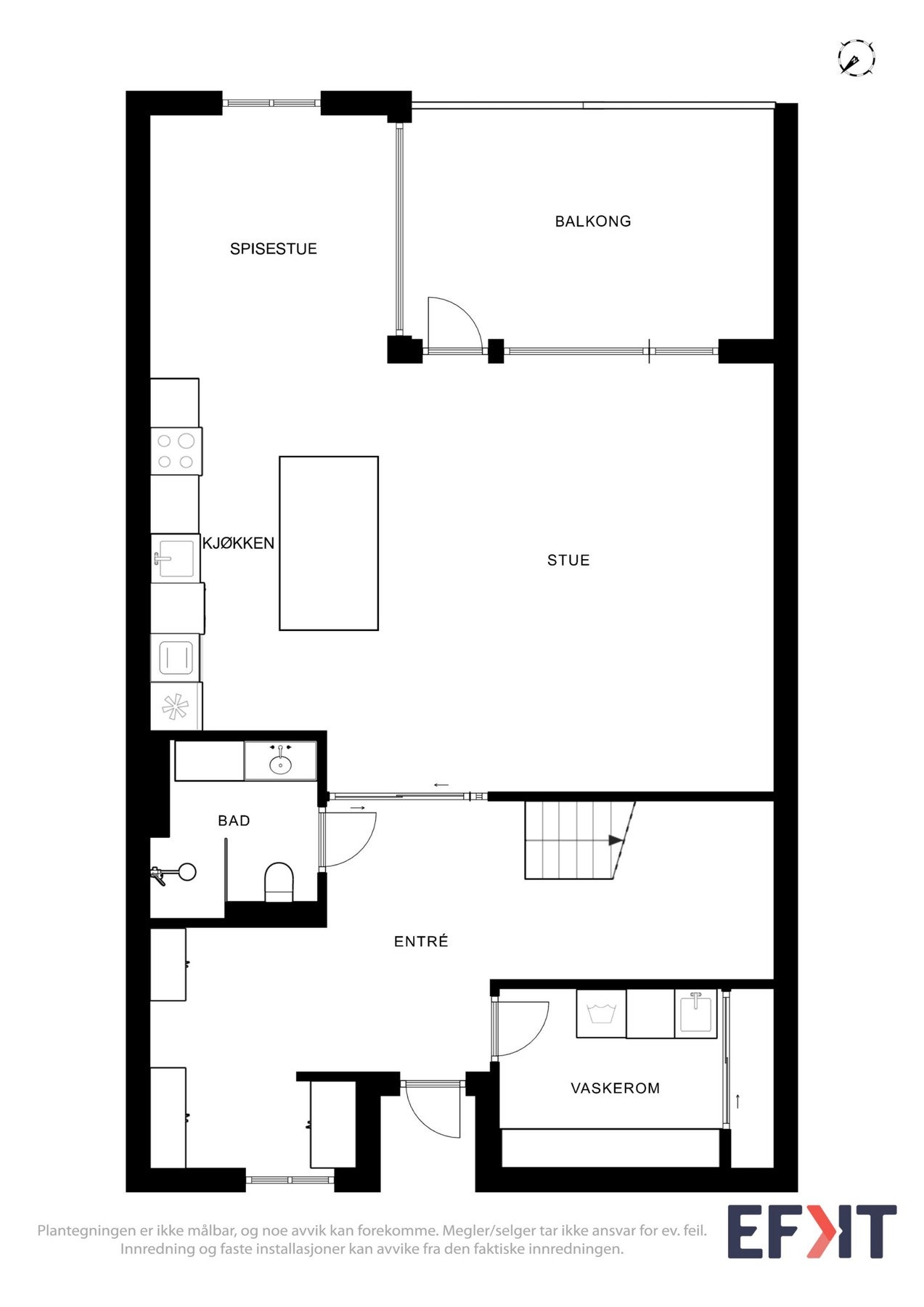 Plantegning - 3.etasje. Galleribilde