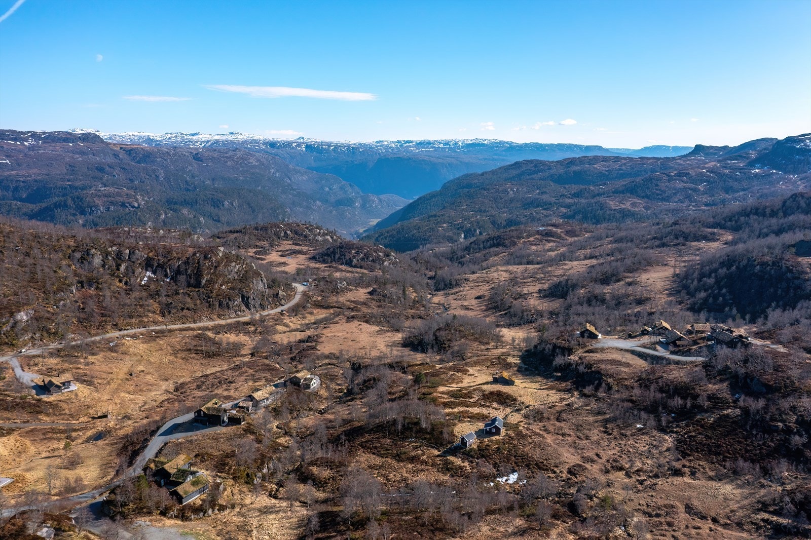 Dronefoto Galleribilde