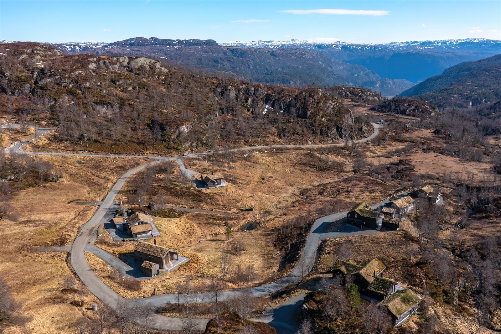 Dronefoto Galleribilde