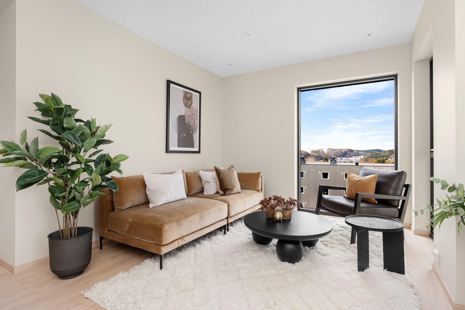 Større vindusflater bringer inn godt med lys Galleribilde