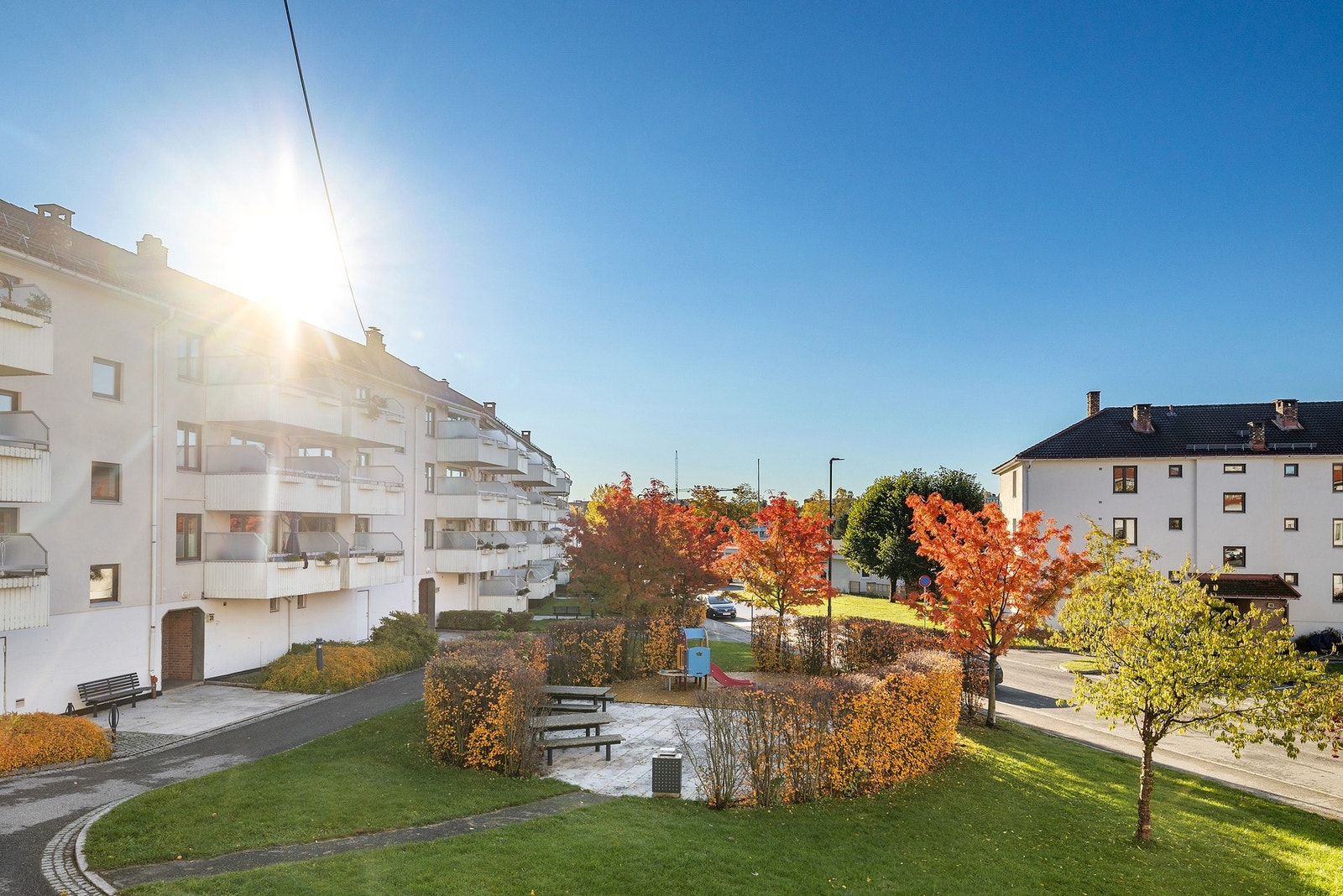 Koselig høststemning i Agmund Bolts vei 35 Galleribilde