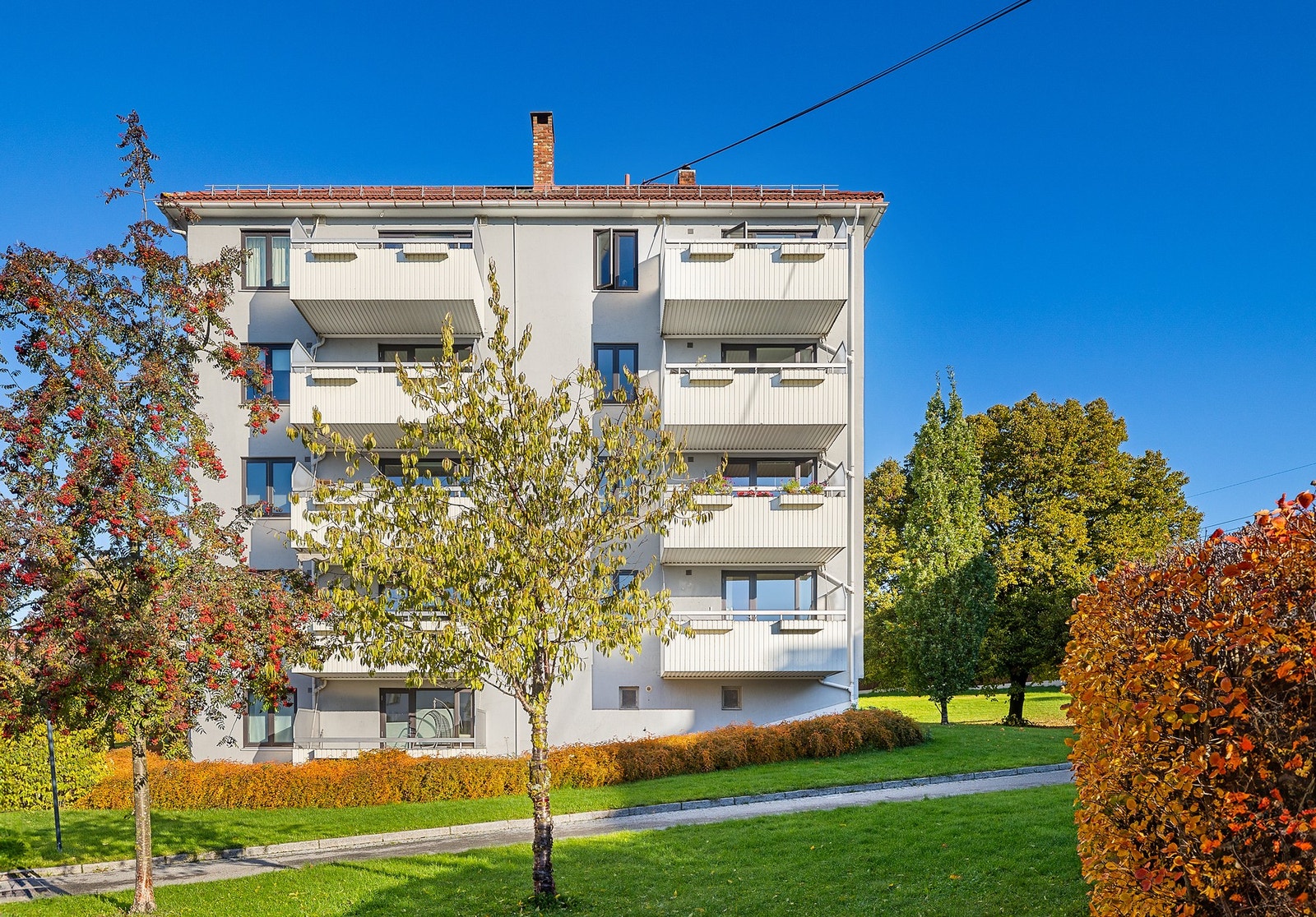 Koselig høststemning i Agmund Bolts vei 35 Galleribilde