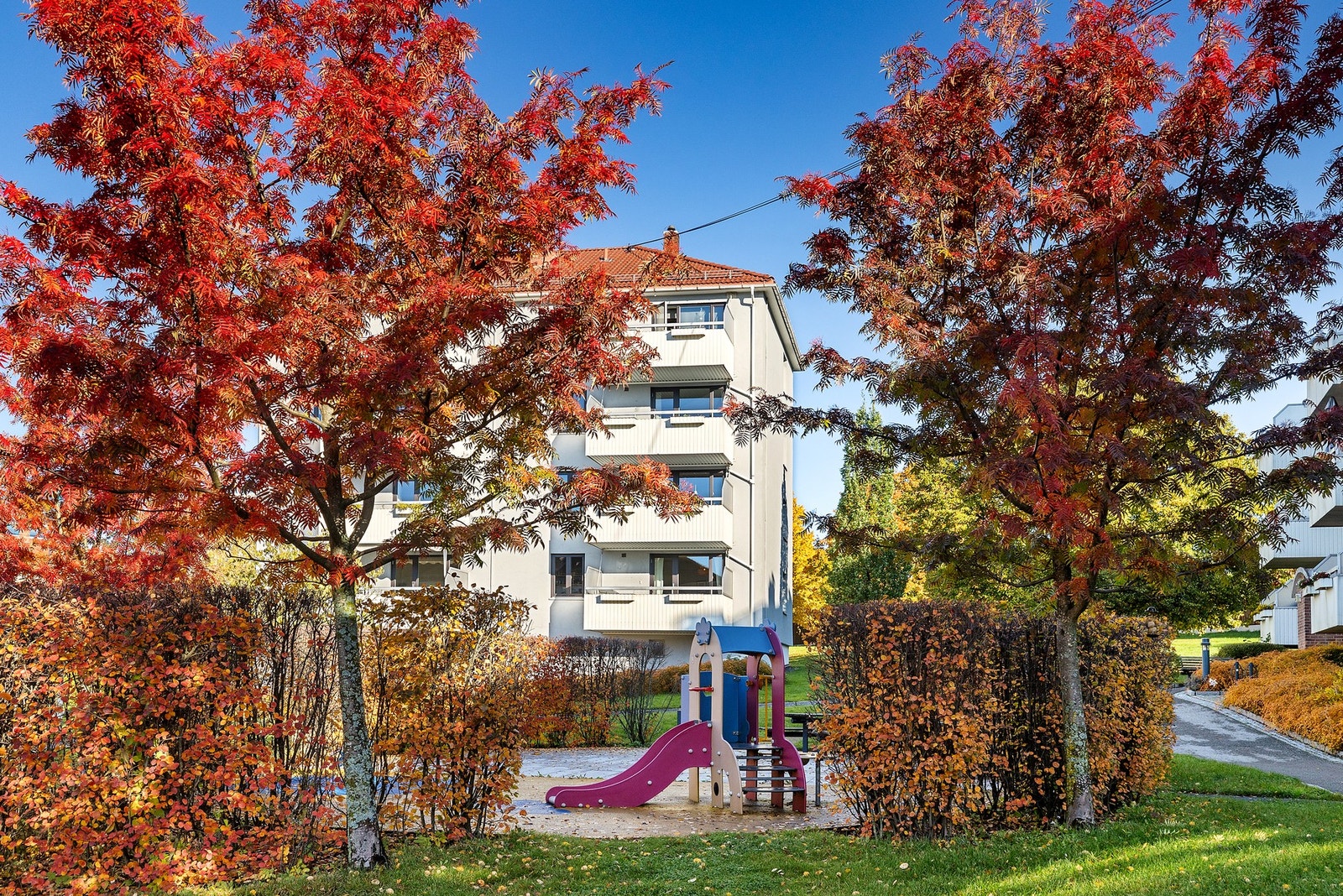 Koselig høststemning i Agmund Bolts vei 35 Galleribilde