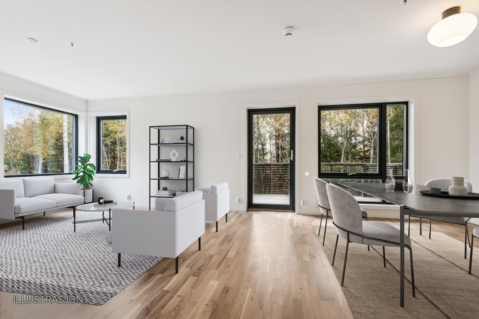 Stue (Bildet er digitalt stylet) Galleribilde