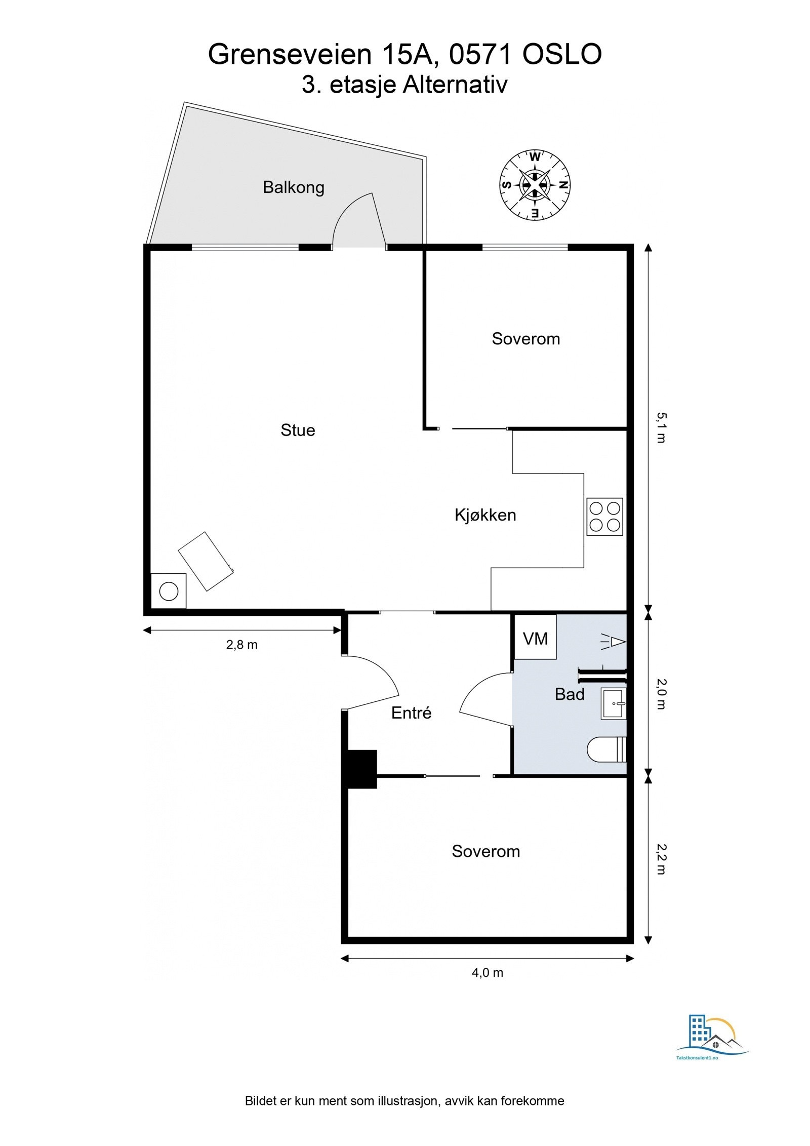 Forslag til alternativ løsning. Galleribilde