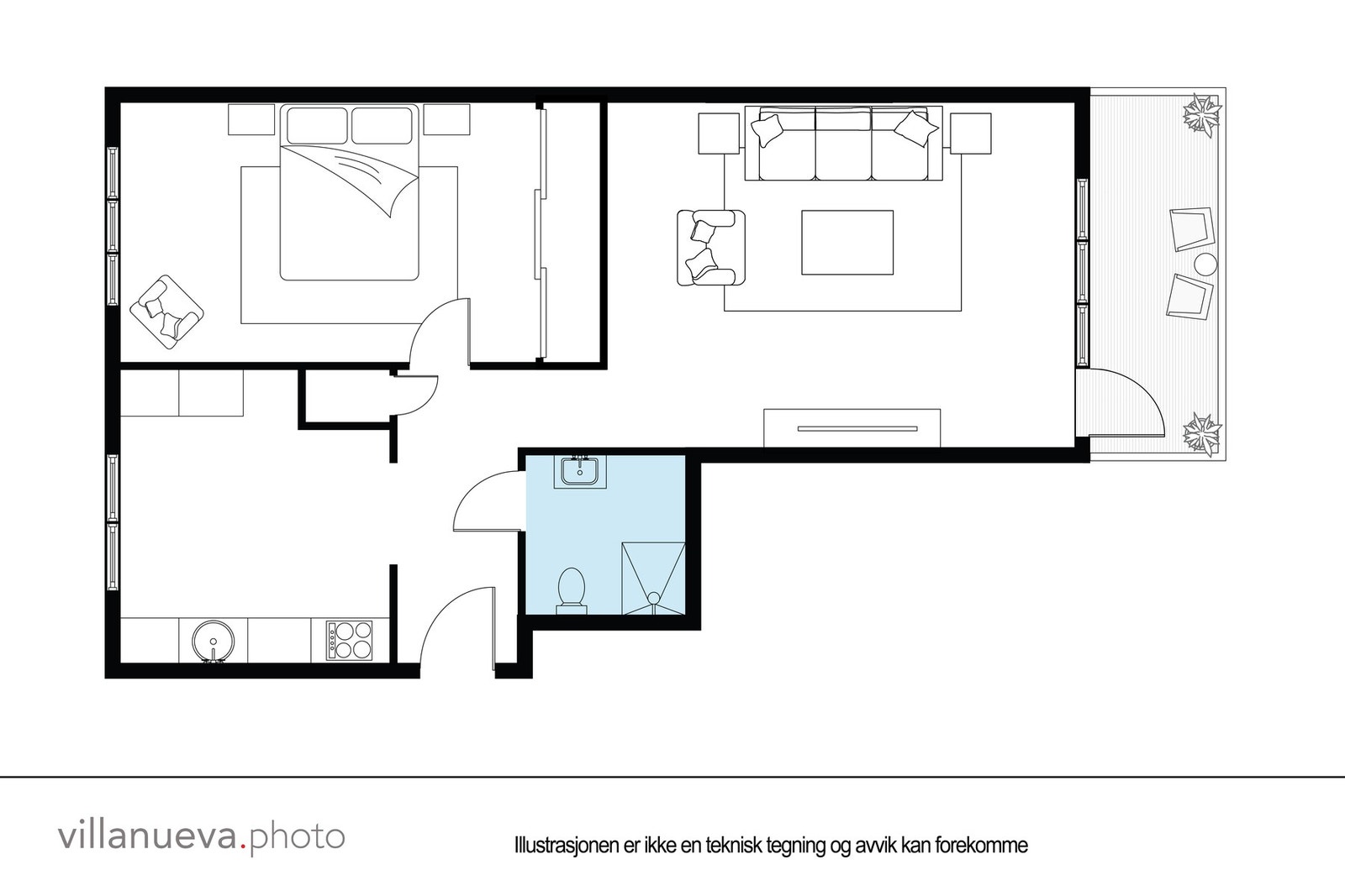 Plantegning. Ikke målbar. Galleribilde