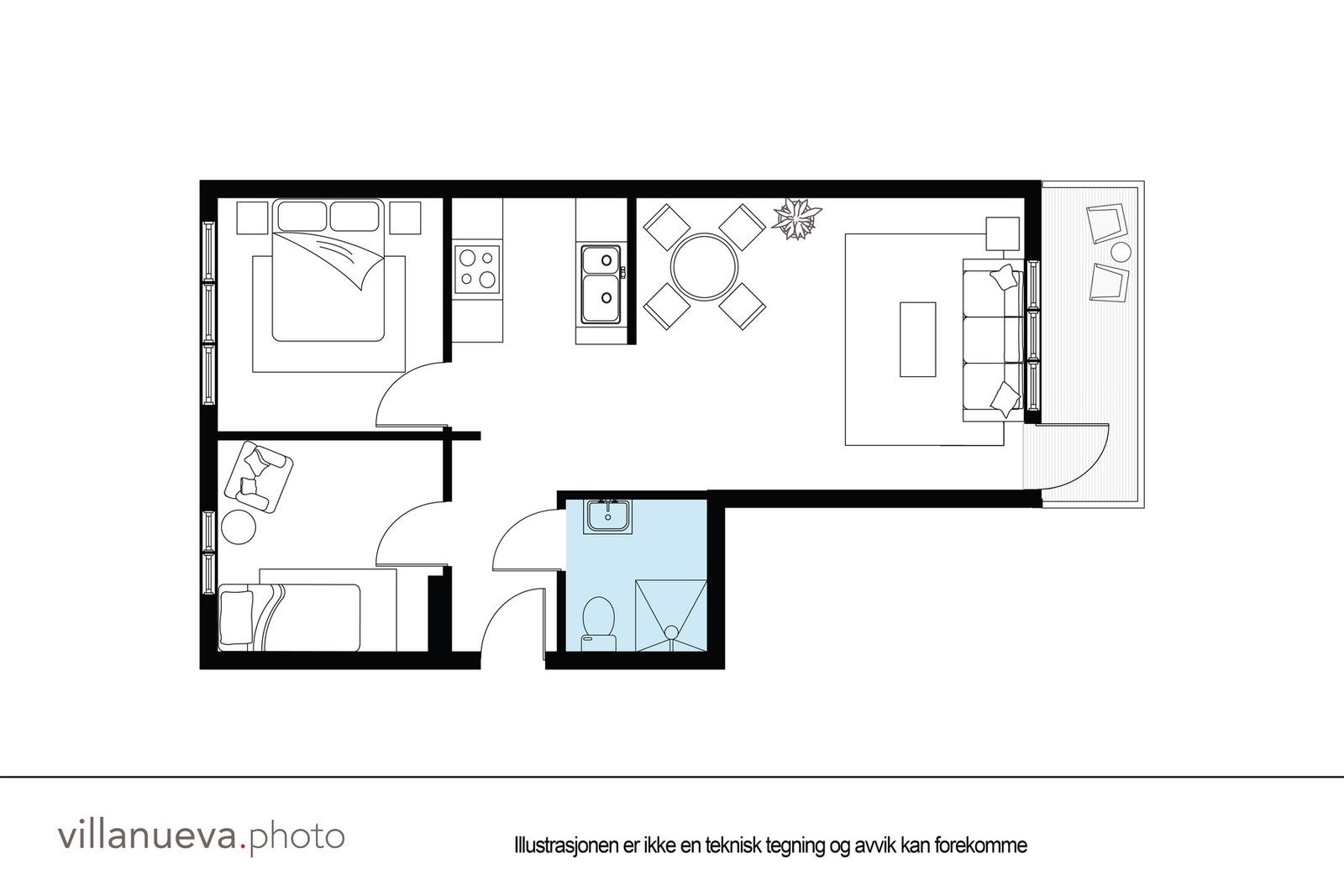 Alternativ plantegning. Galleribilde