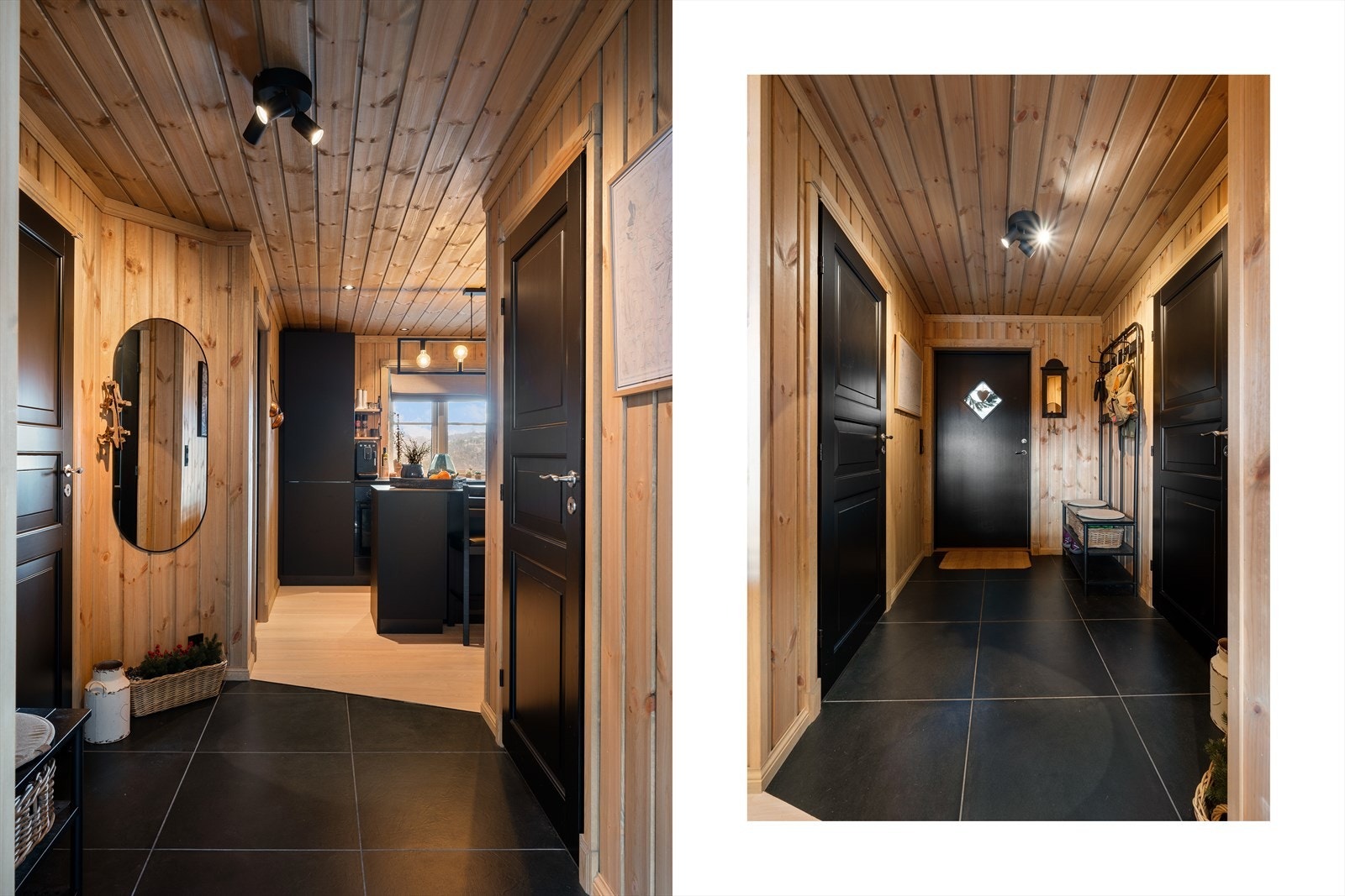 - Romslig entré som gir et flott førsteinntrykk av boligen - Galleribilde