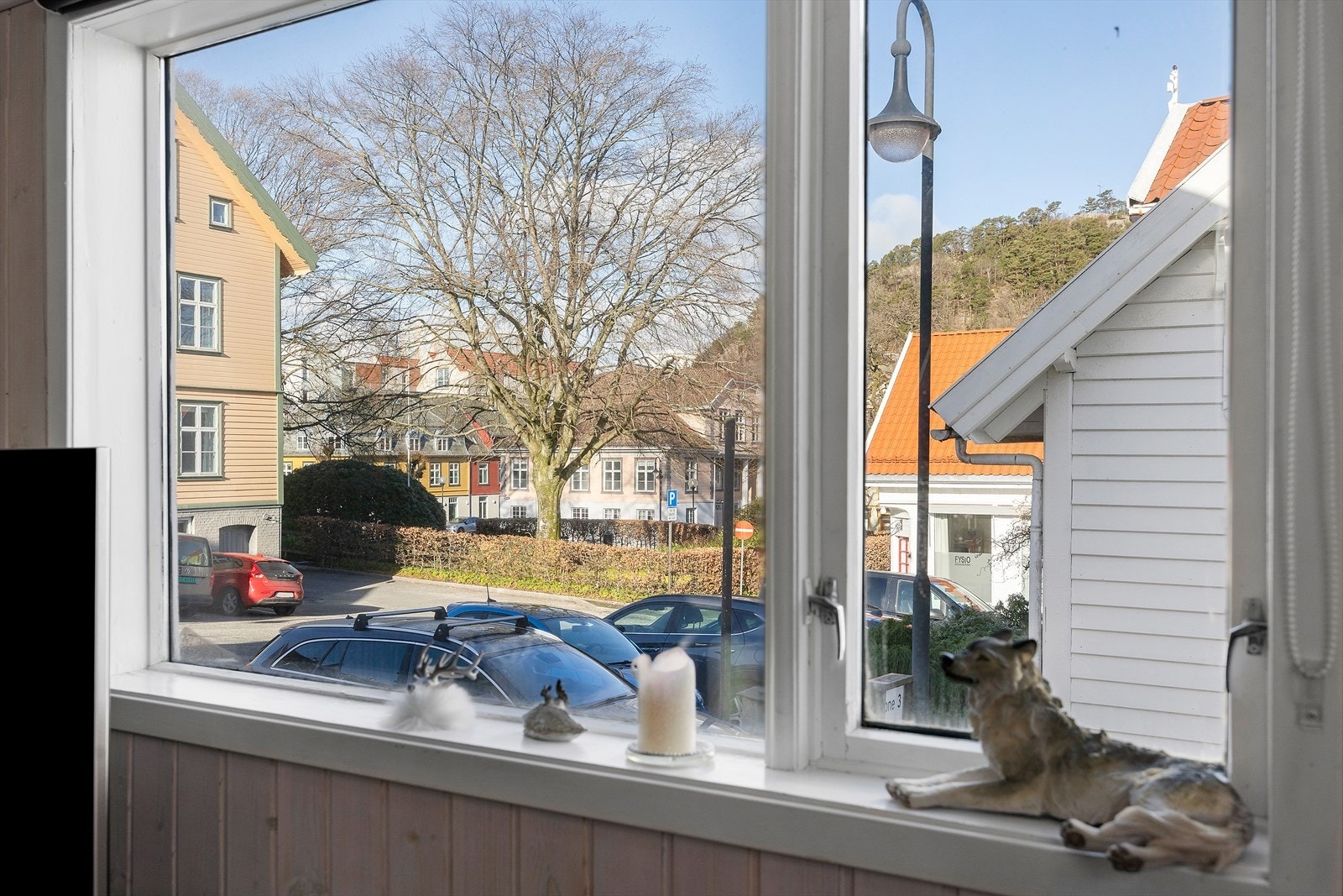 Utsikt fra stue Galleribilde