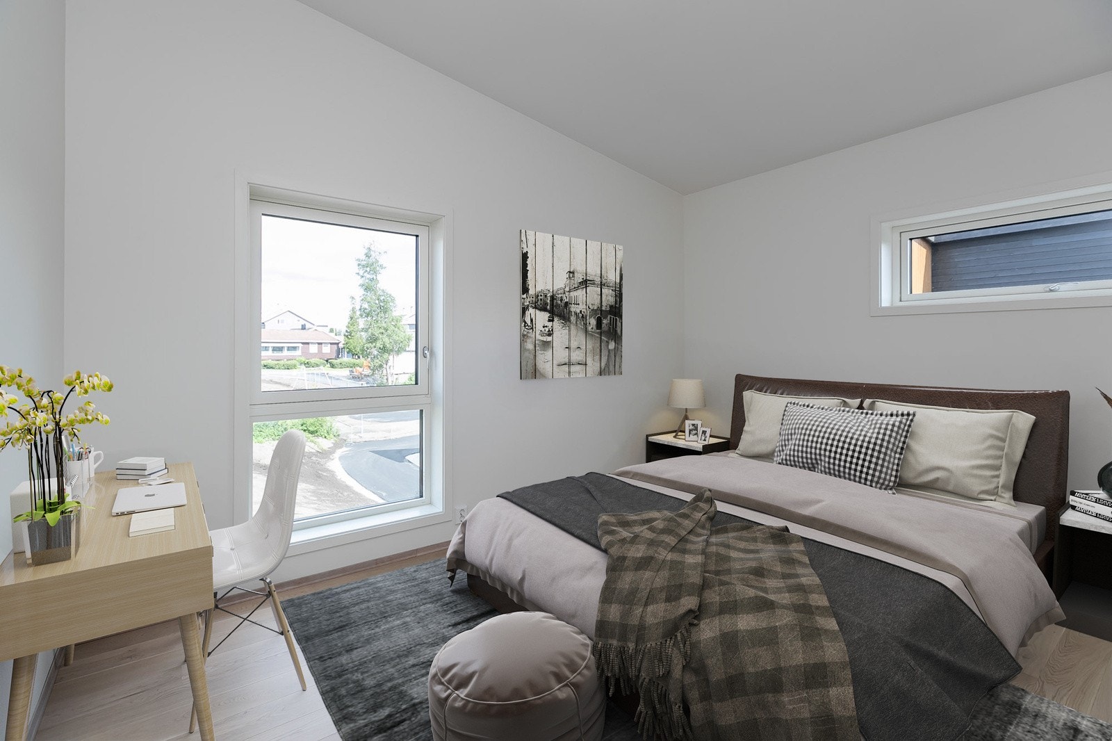 Soverom - digital styling Galleribilde