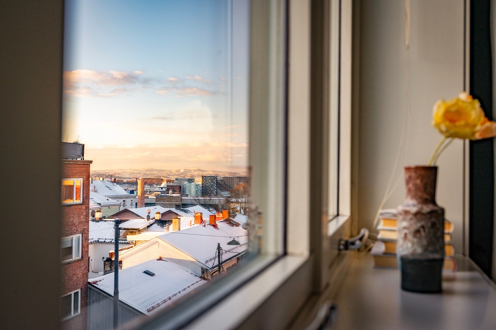 Utsikt fra soverommet. Galleribilde