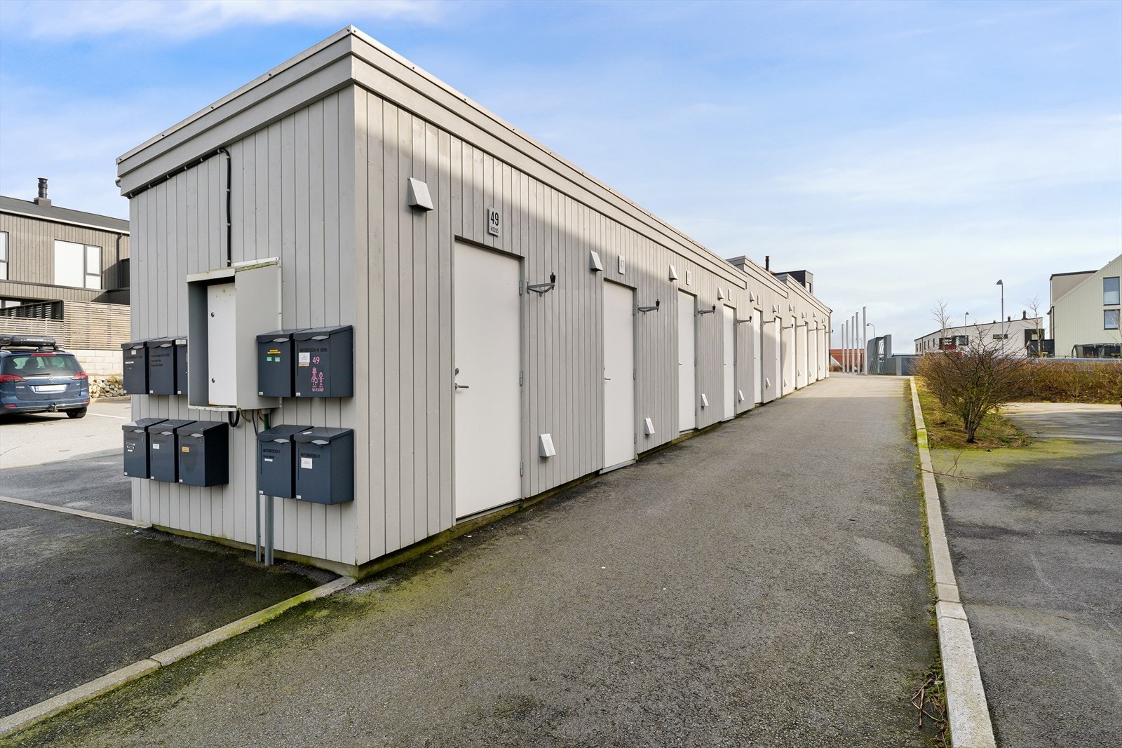 Utvendig sportsbod Galleribilde