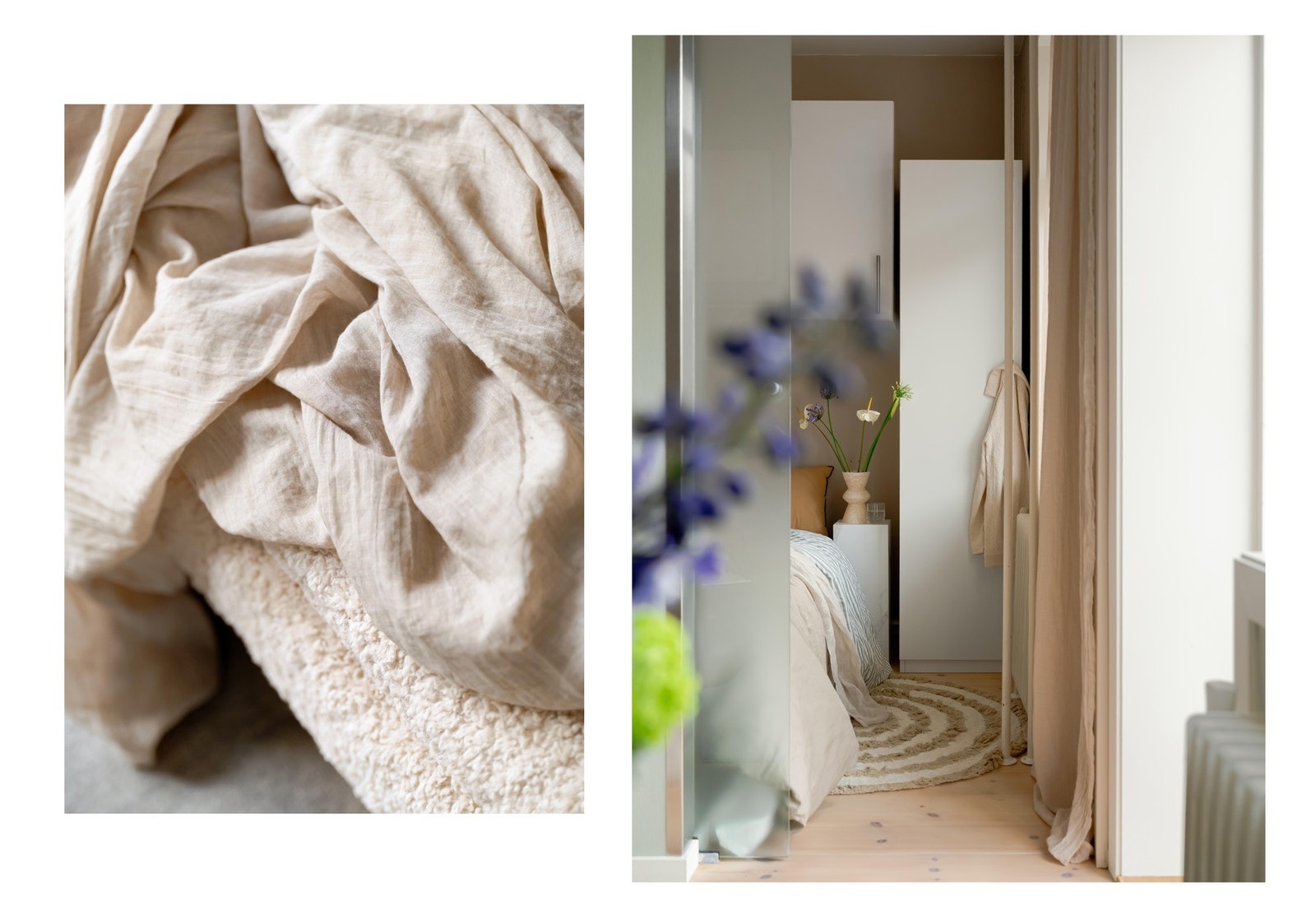 Fra balkongen går vi videre inn på soverommet. Galleribilde