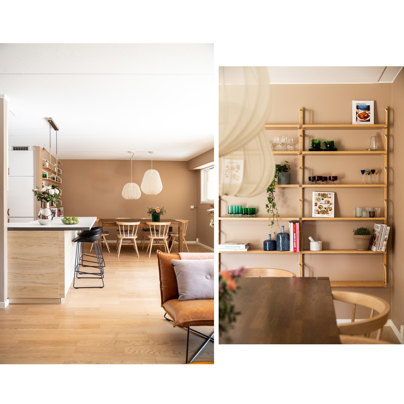 Overflatene er holdt i en moderne og behagelig fargetone. Galleribilde