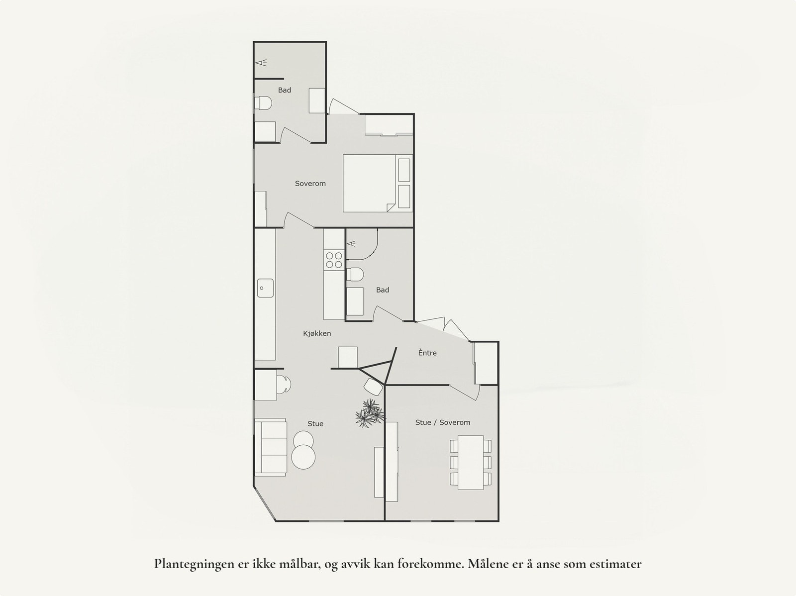 Planløsning. Galleribilde
