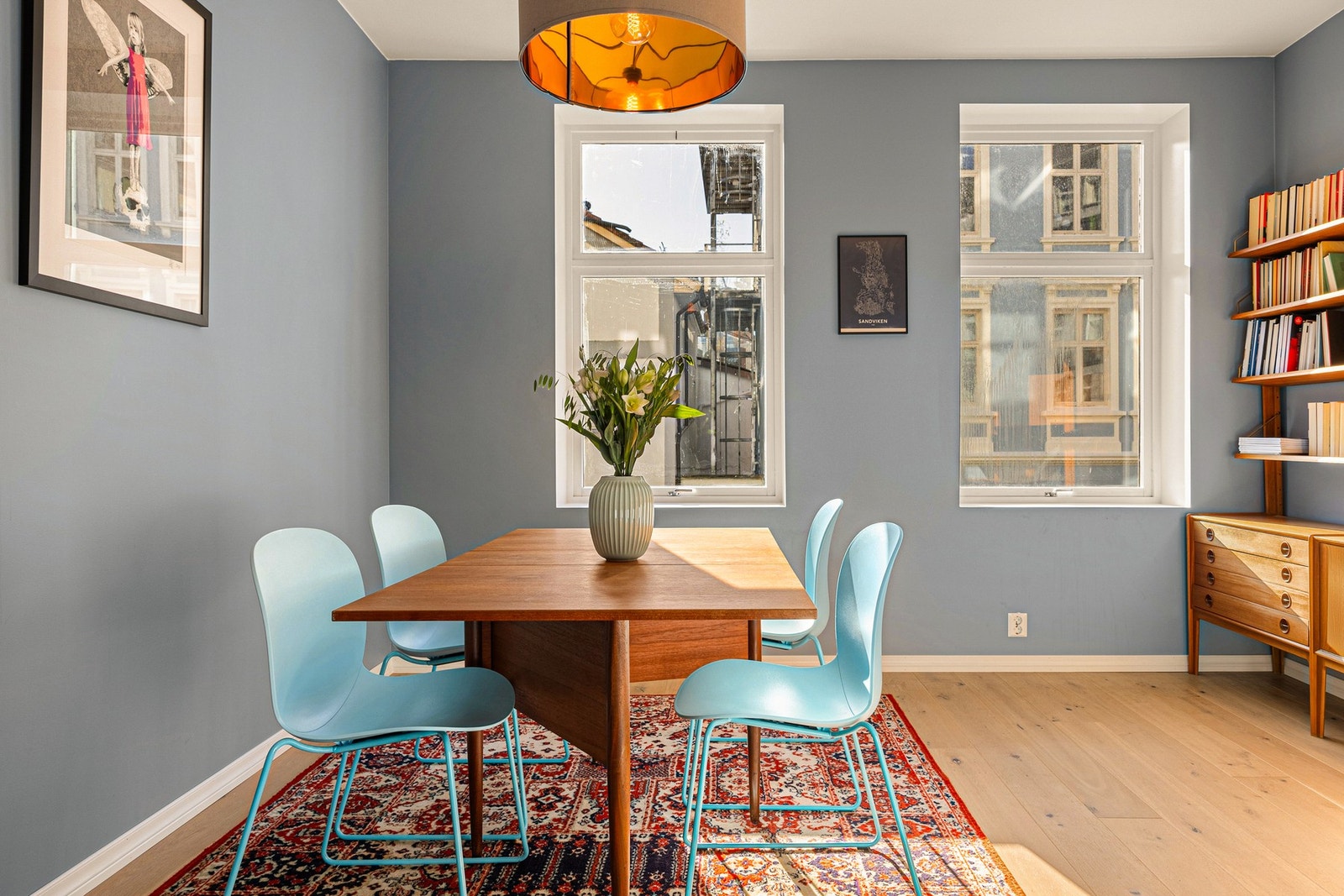 I dag er også et soverom innredet som stue, men dette kan enkelt tilbakeføres om ønskelig! Galleribilde