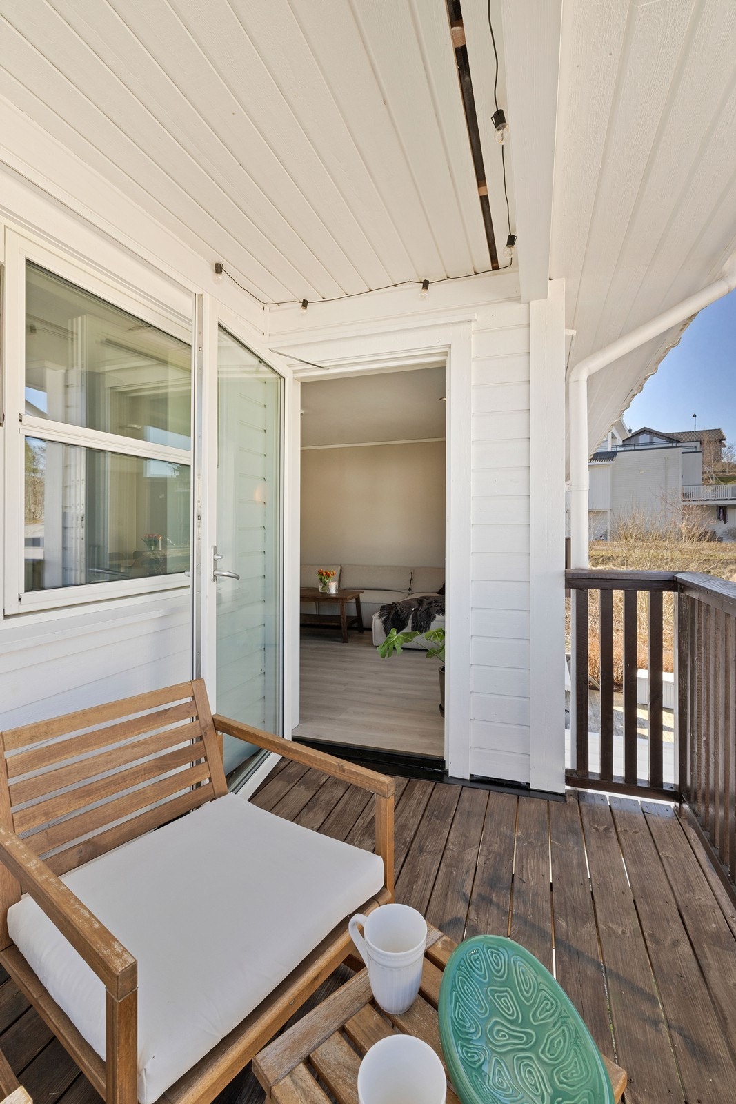 Overbygget terrasse Galleribilde