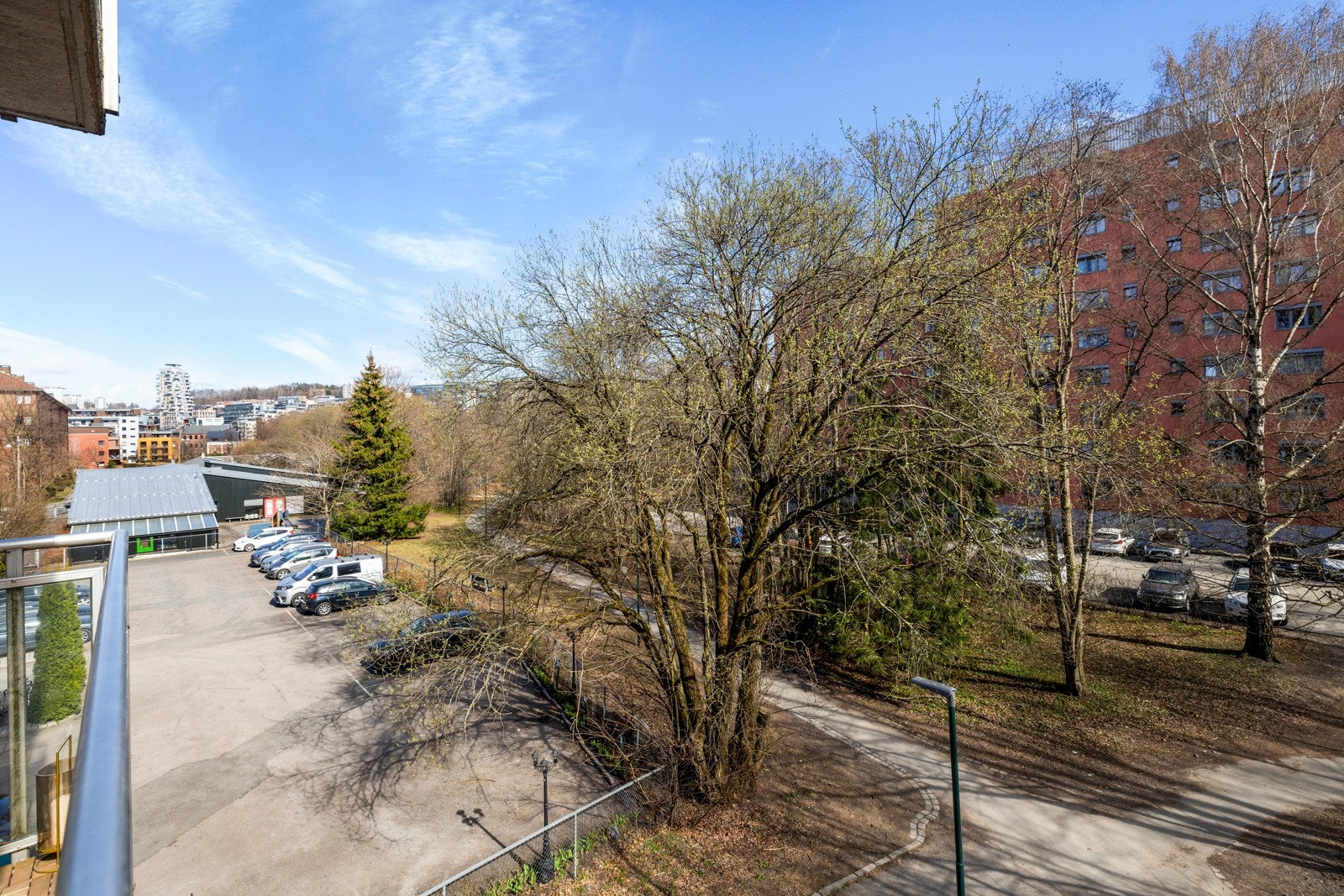 Hyggelig utsyn over området og ingen innsyn. Galleribilde