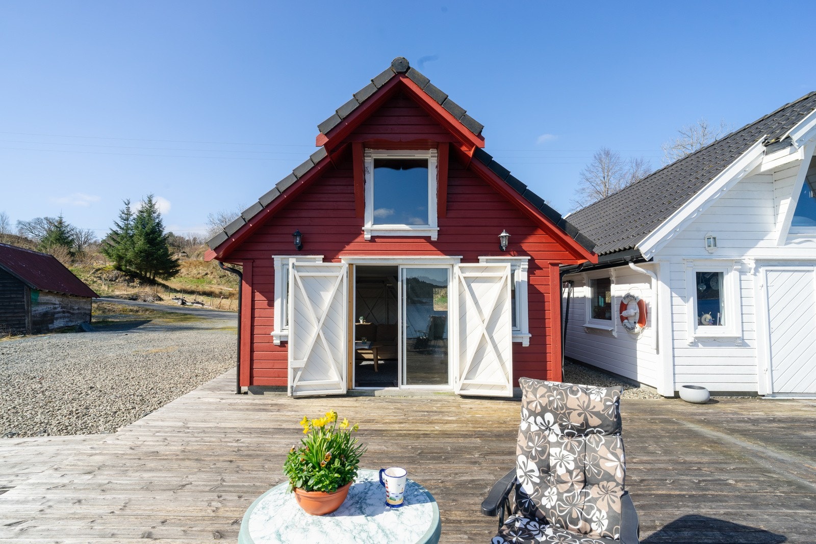 Dette er et flott og populært fritidsområde for hytte og båtinteresserte. Galleribilde