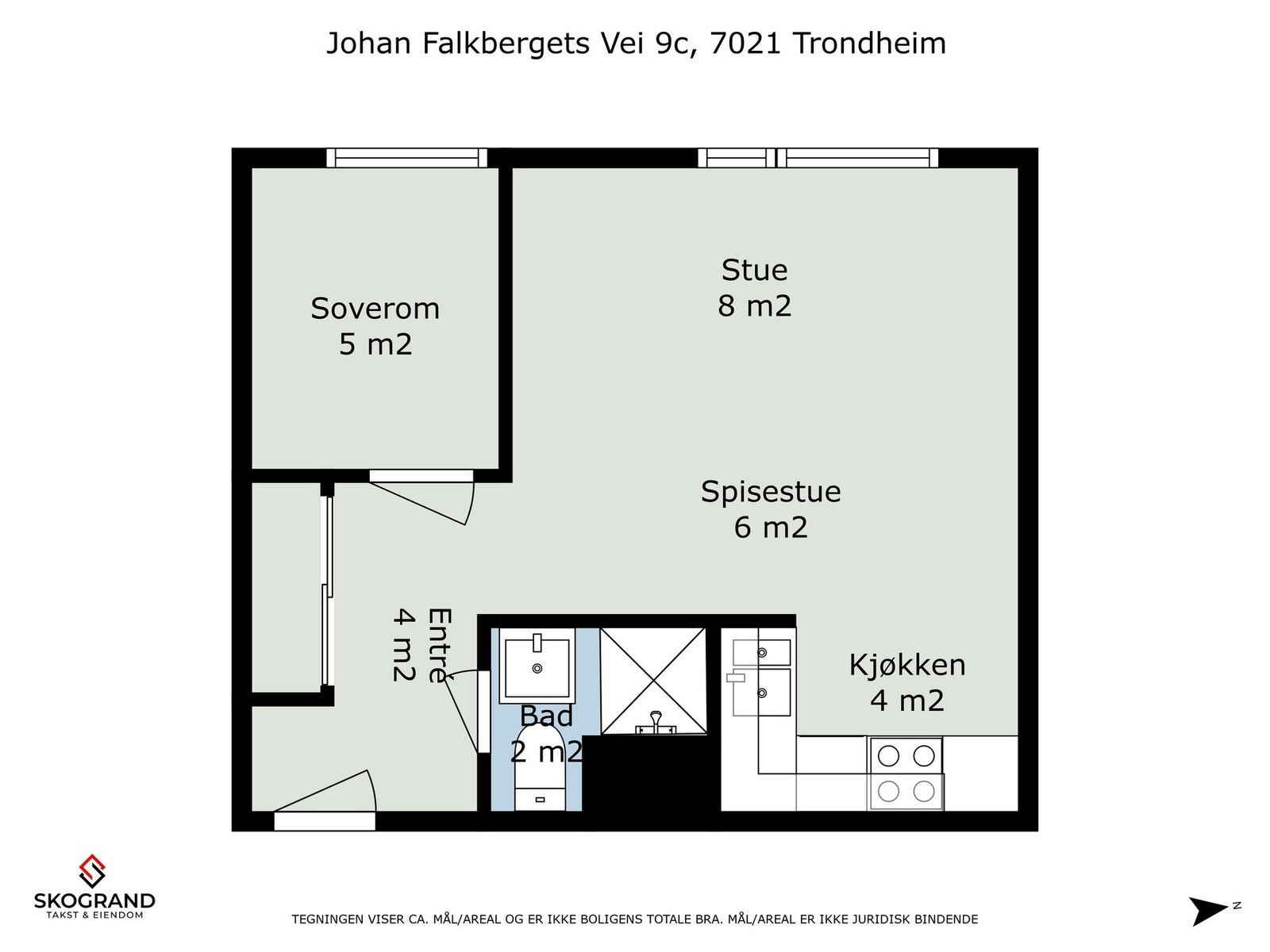 Planskisse. Galleribilde