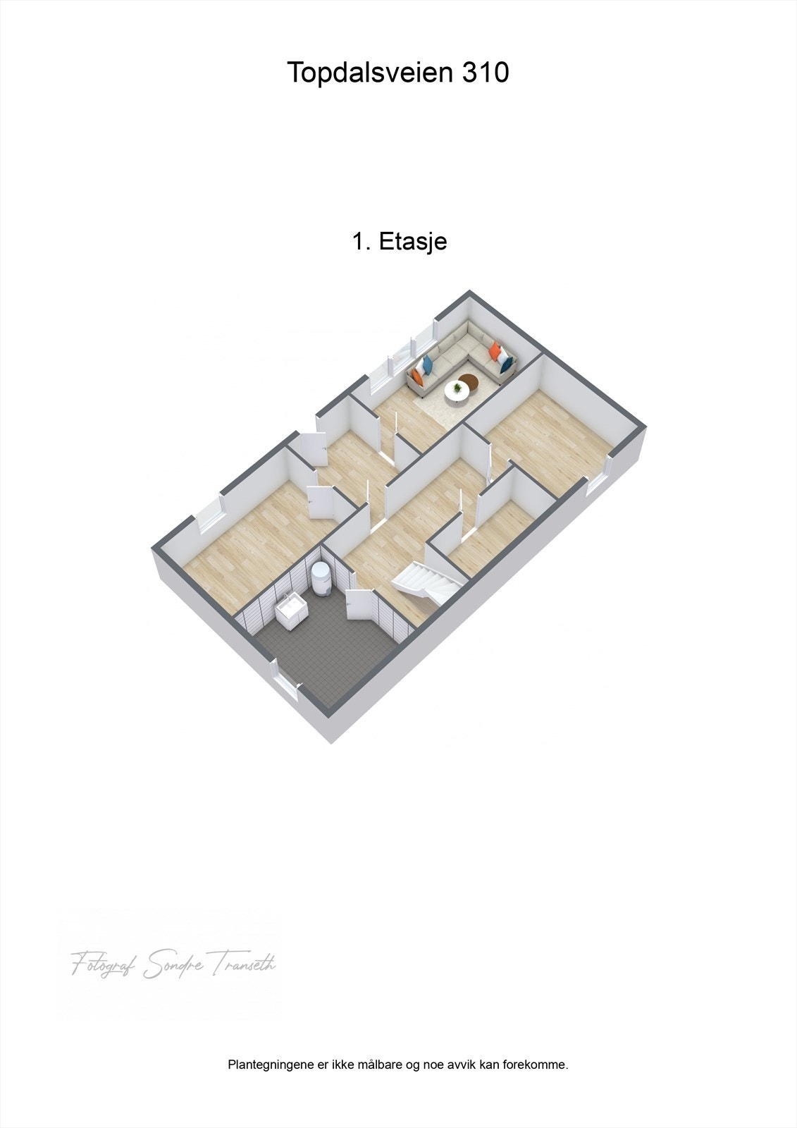 Planløsning underetg.: flere innvendige boder, vaskekjeller, stue (ikke omsøkt, ikke godkjent for varig opphold), soverom (ikke omsøkt, ikke godkjent for varig opphold), samt entre/mellomgang. Galleribilde
