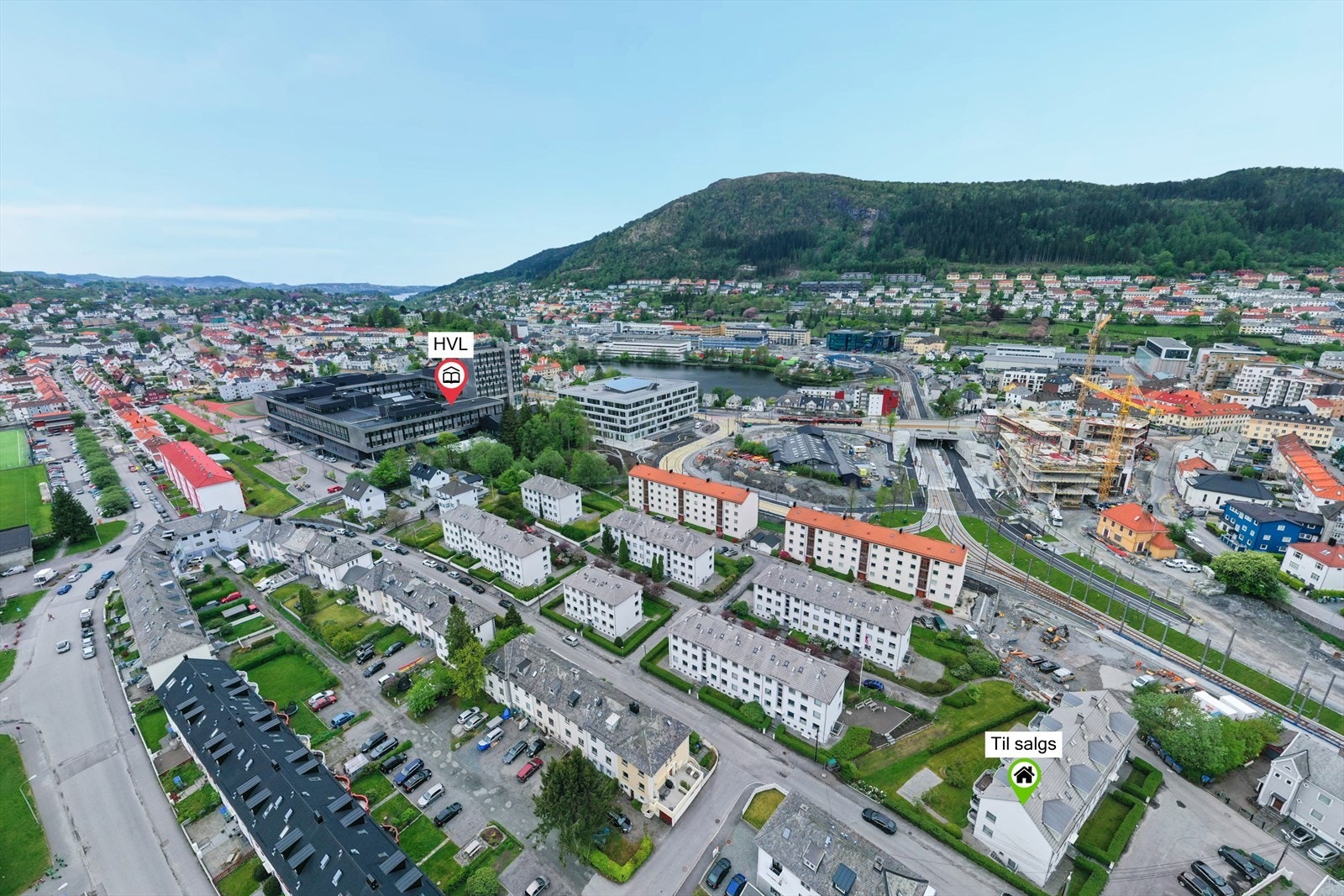 Et par minutters gange til HVL. Velkommen til visning! Galleribilde