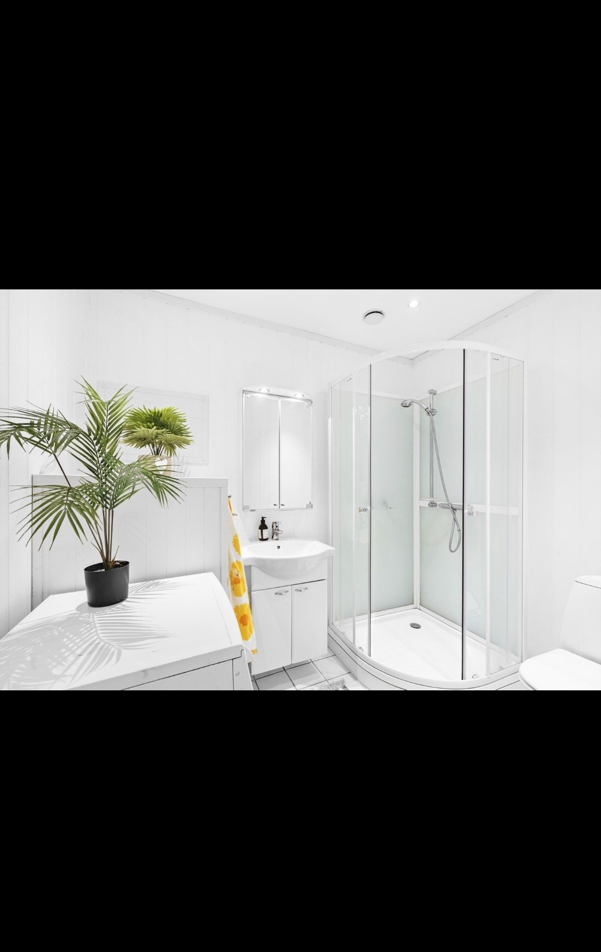 Flislagt bad m/varmekabler Galleribilde