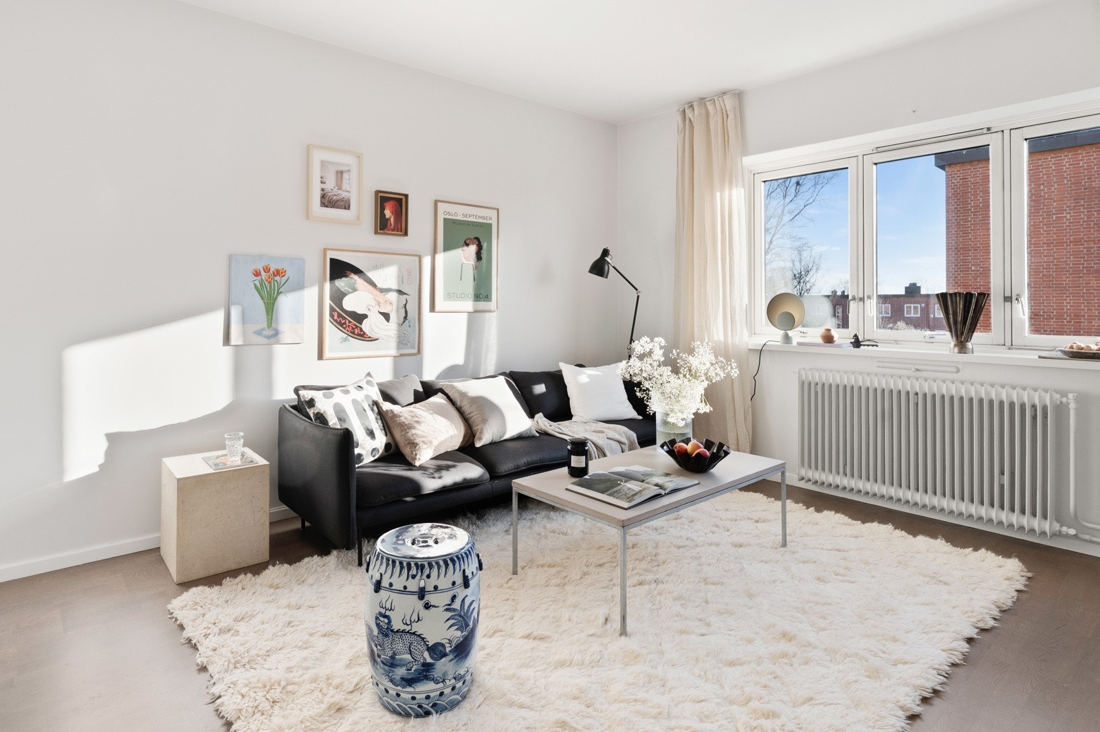 Leiligheten har en god intern beliggenhet. Galleribilde