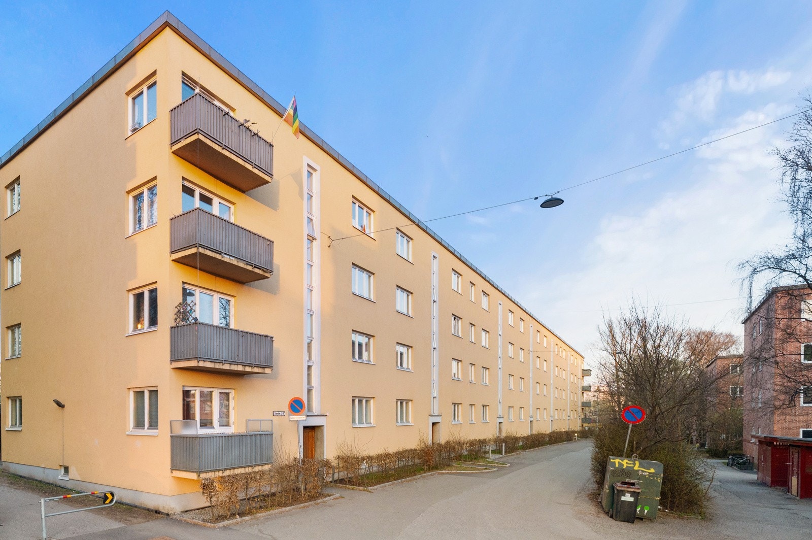 Borettslaget består av 56 andelsleiligheter Galleribilde