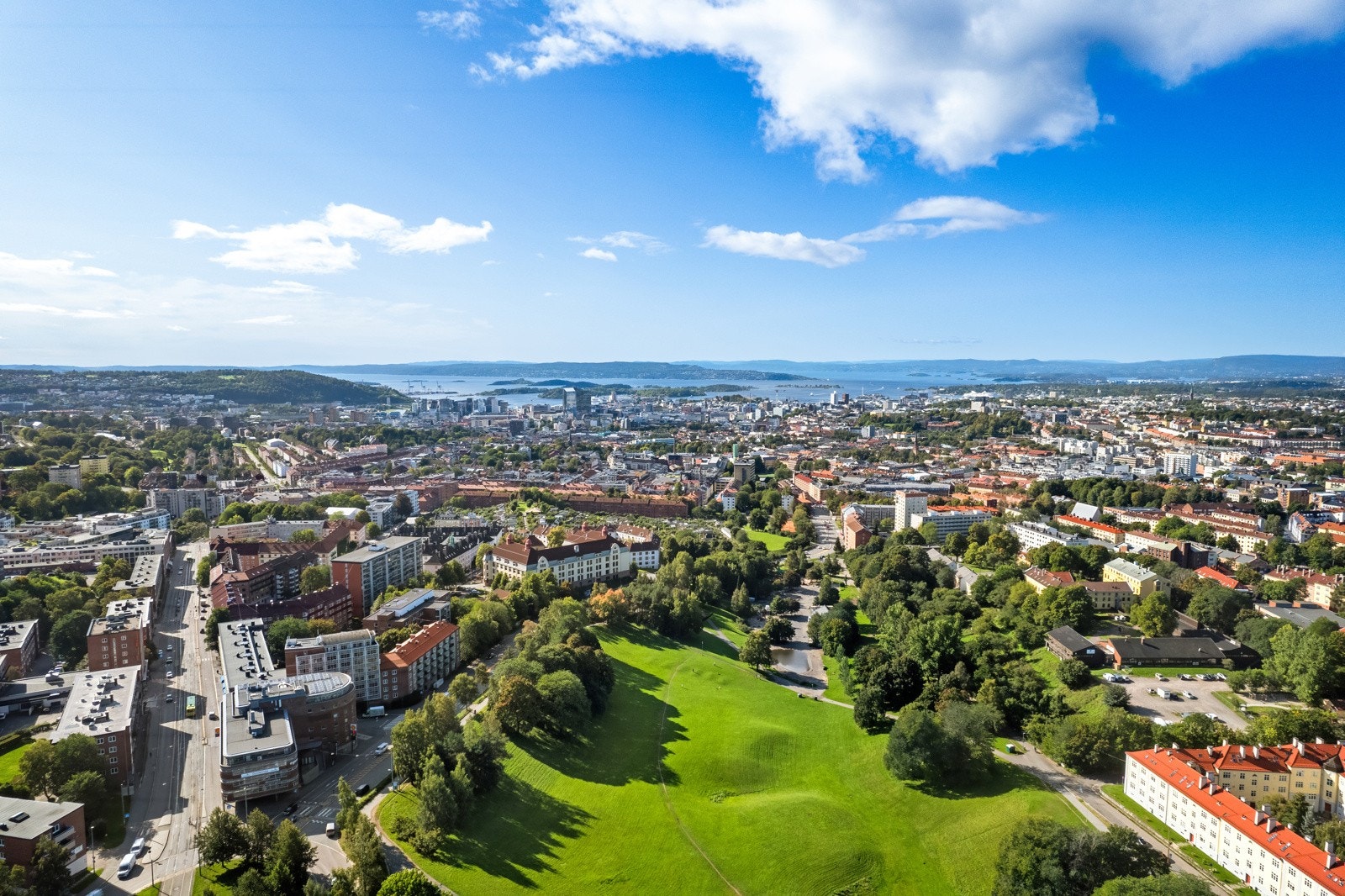 Her bor du midt i byen men fortsatt tibaketrukket på Sinsen/Rosenhof. Galleribilde
