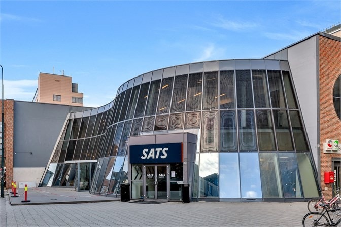 SATS i ca. 5 min gangavstand. Galleribilde