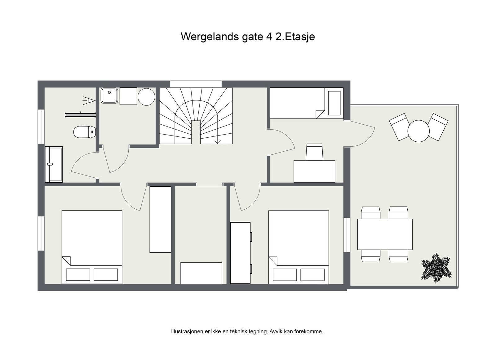 Plantegning 2.etasje. Galleribilde
