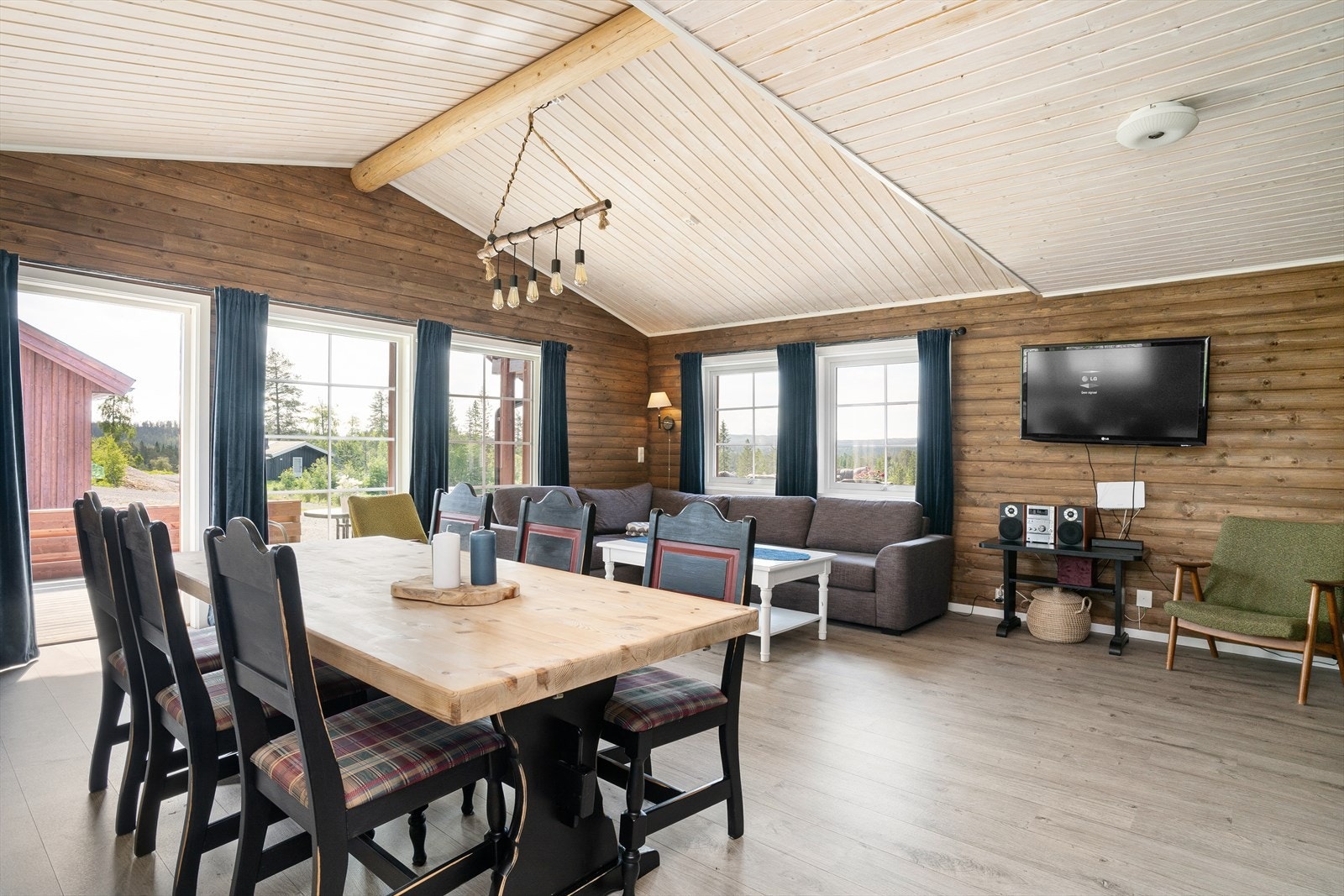 Åpen løsning gir et sosialt og praktisk allrom for familier og sosiale lag. Galleribilde