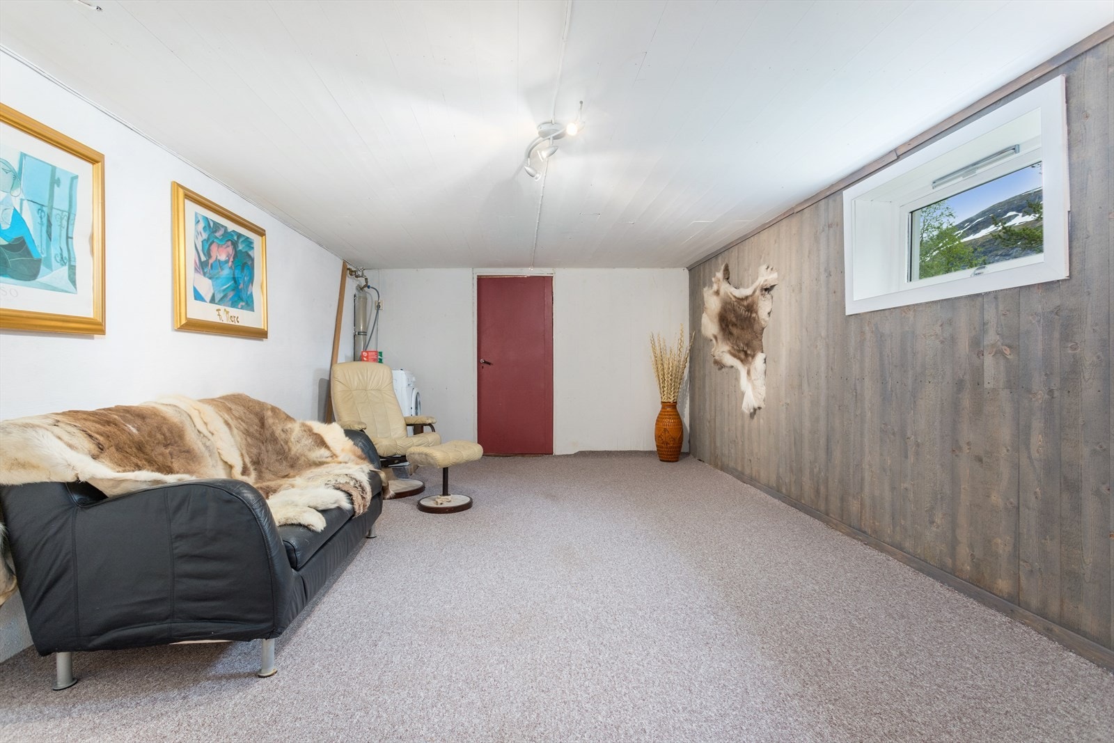 Hobbyrom i kjeller. Galleribilde