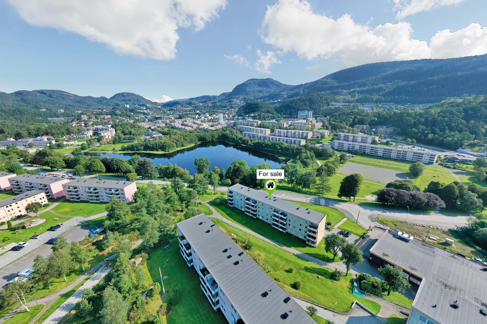 Område og beliggenhet. Galleribilde