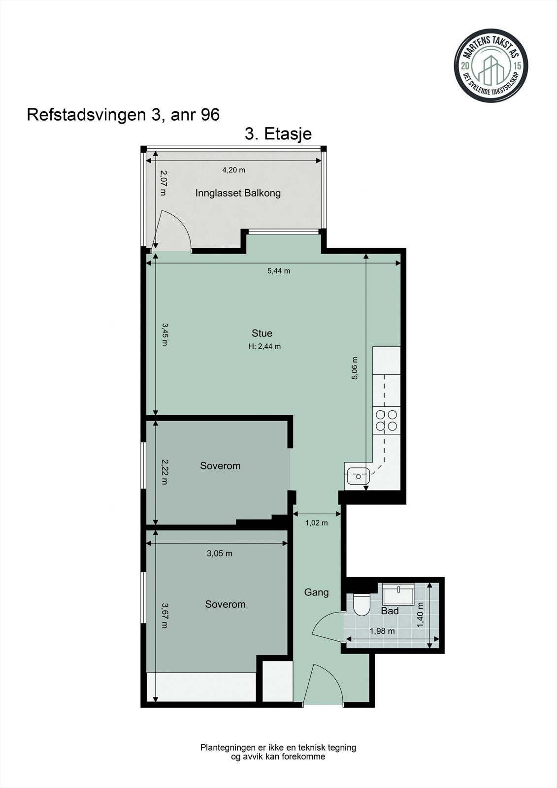 Plantegning. Galleribilde