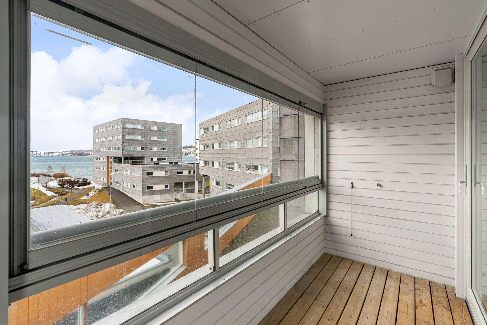 Innglasset balkong