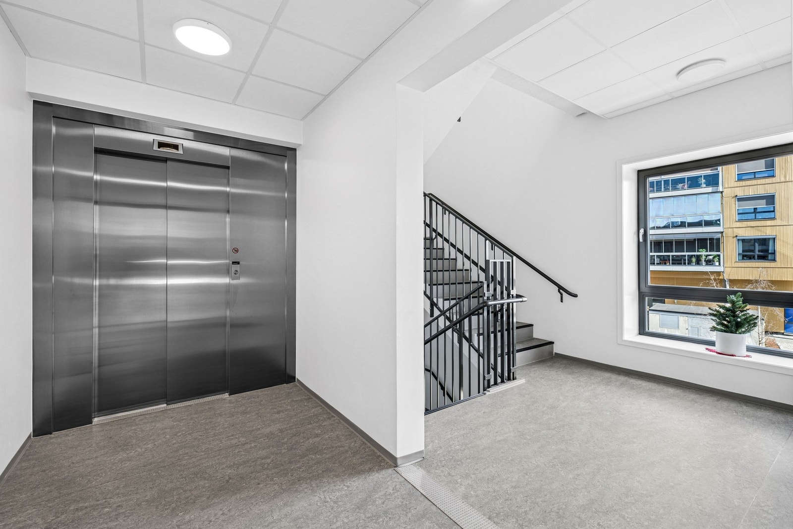 Bod i felleskjeller på 4 m² følger leiligheten. Galleribilde