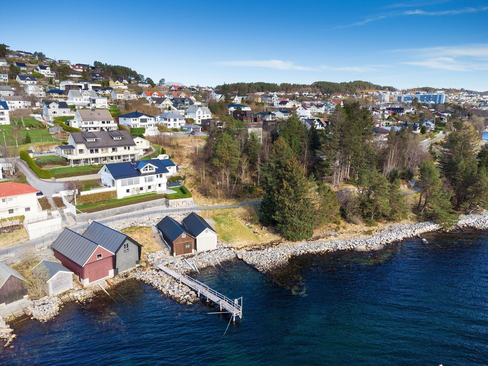 Dronebilde Galleribilde