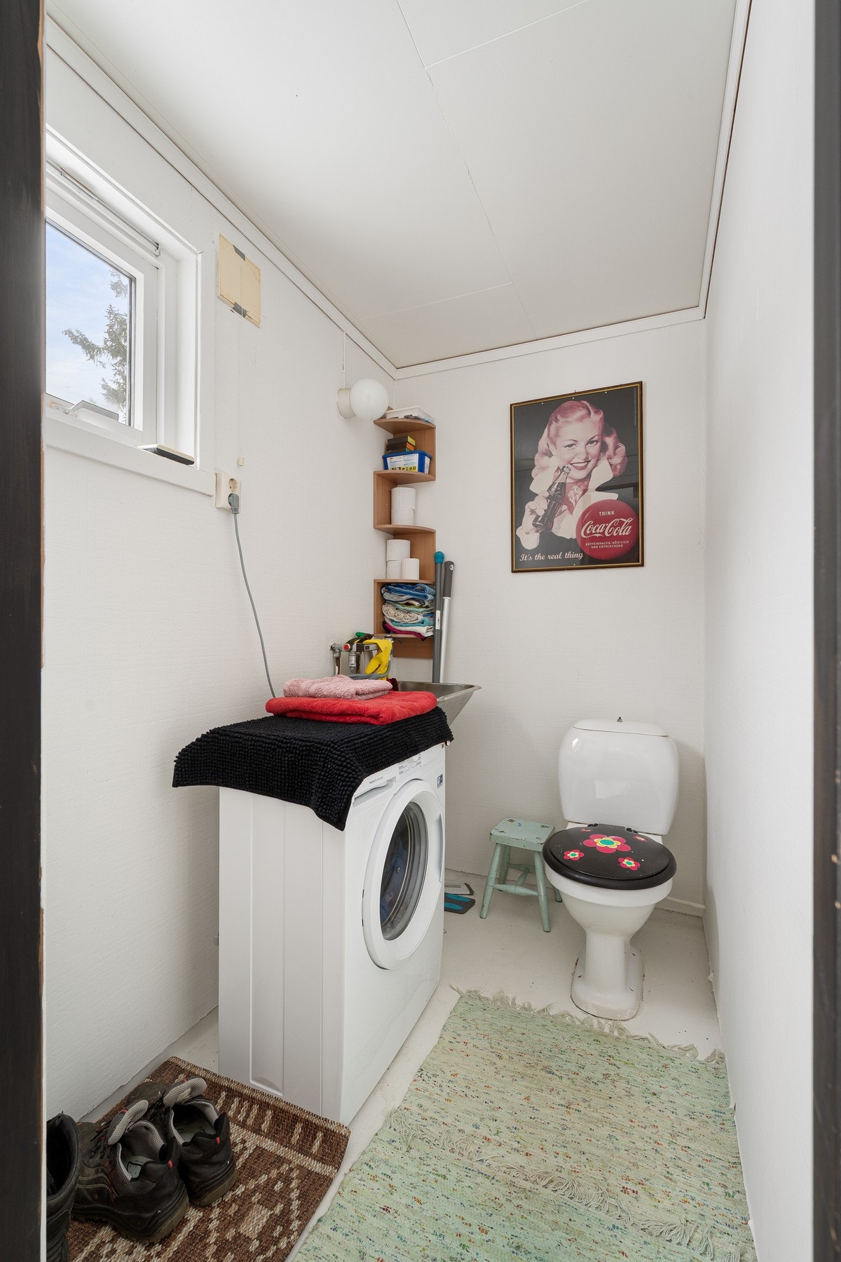 Eget vaskerom med wc Galleribilde