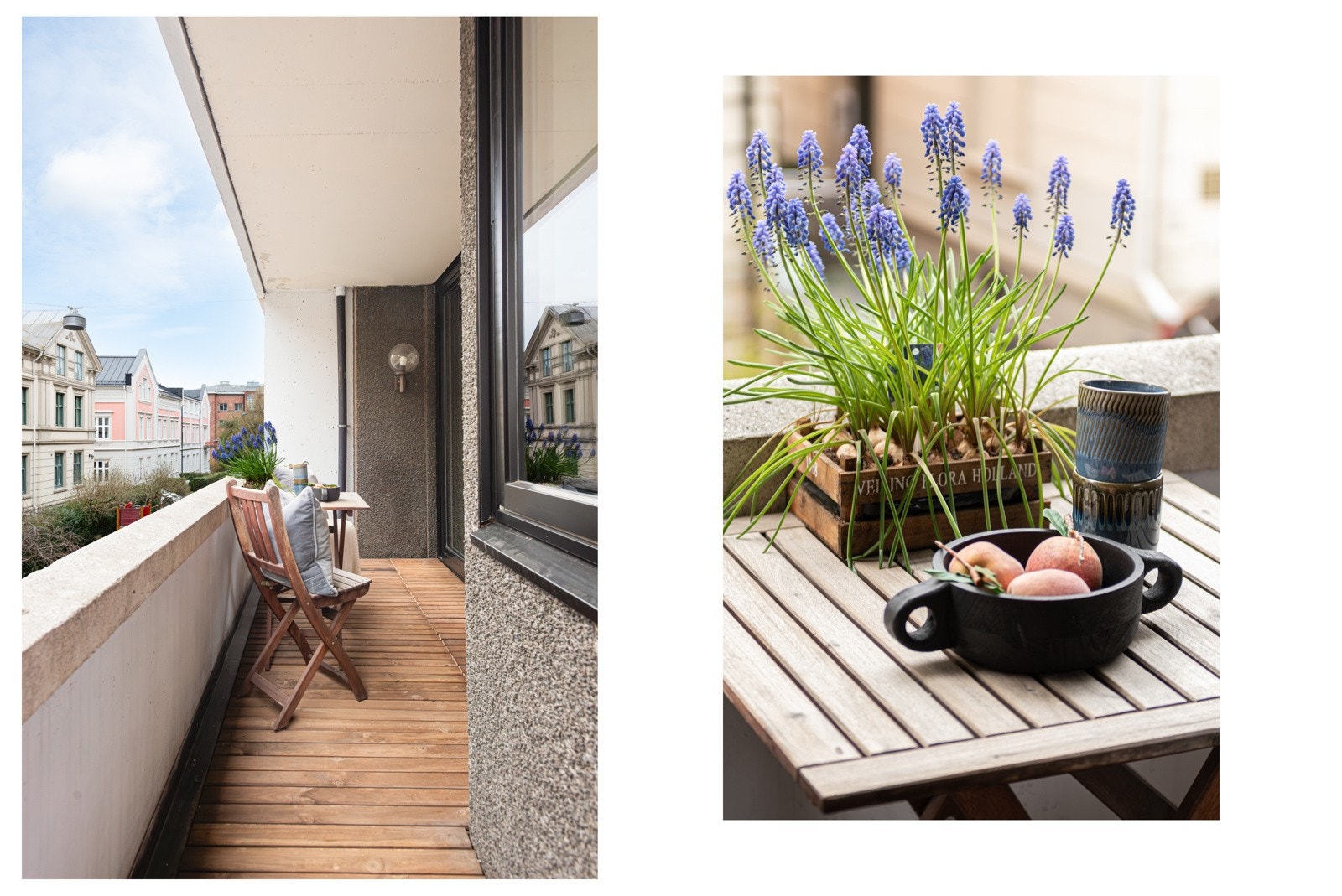En fin forlengelse av stuen på varme sommerdager Galleribilde