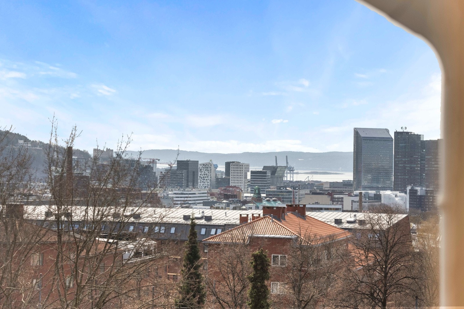 Flotte utsiktsforhold fra soverommet. Galleribilde