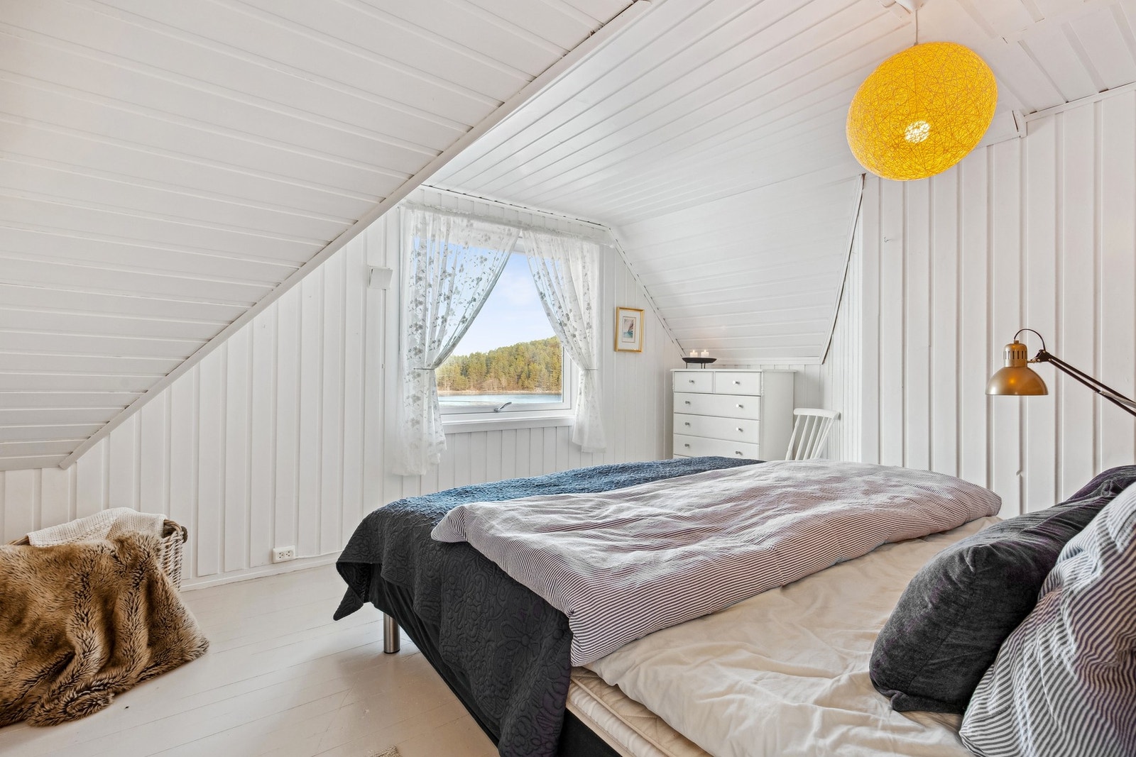 Soverom på 11 kvadratmeter på loft. Galleribilde