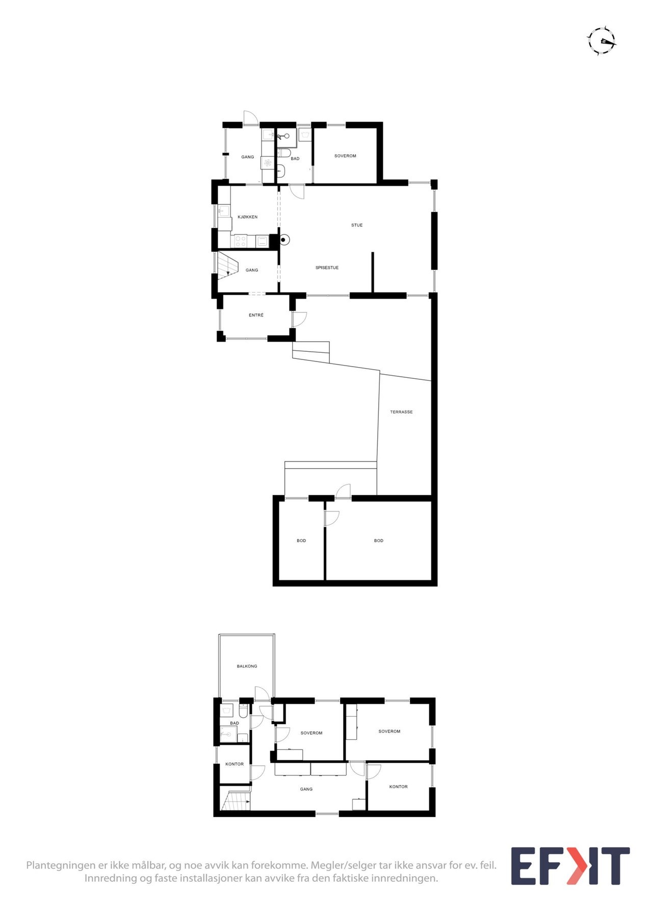 Planskisse oversikt. Galleribilde