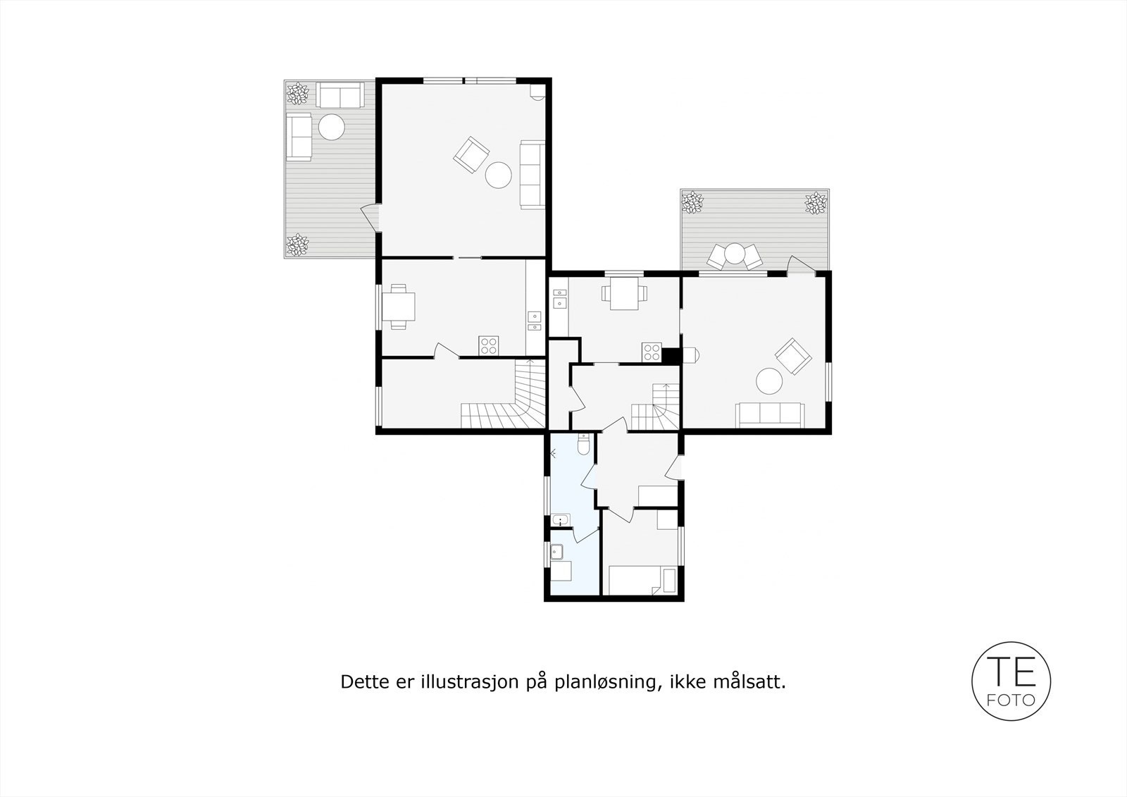 Floorplan letterhead - Drawing 246 - 2. Etasje - 2D Floor Plan.jpg Galleribilde
