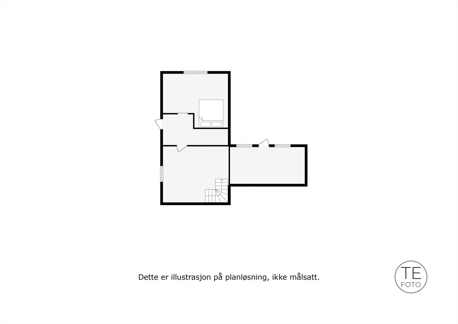 Floorplan letterhead - Drawing 246 - 1. Etasje - 2D Floor Plan.jpg Galleribilde