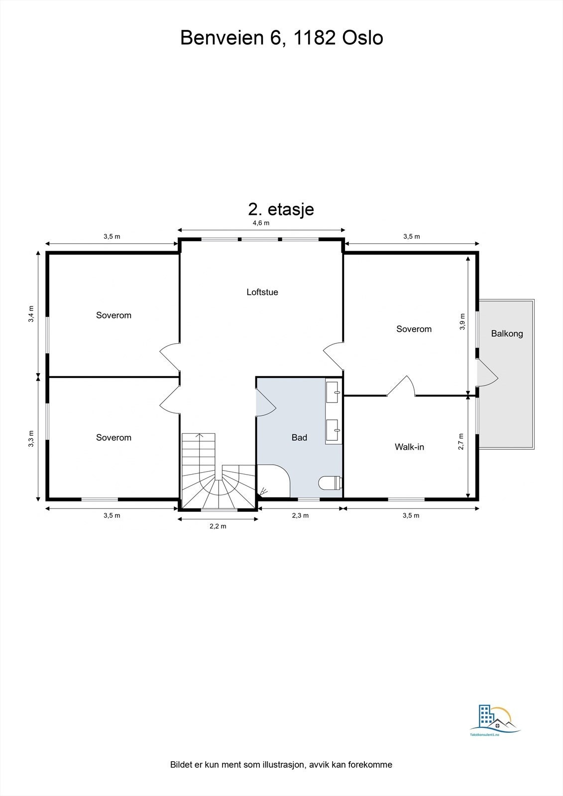 Dette huset er perfekt for en barnefamilie da 2.etg. også har en ekstra stue. Se i tillegg også den fantastiske walk-in/store garderoberommet i tilknytning til det største soverommet. Galleribilde