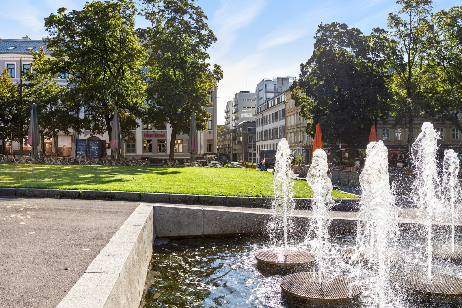 Nærområdet: Alexander Kiellands plass like i nærheten. Galleribilde