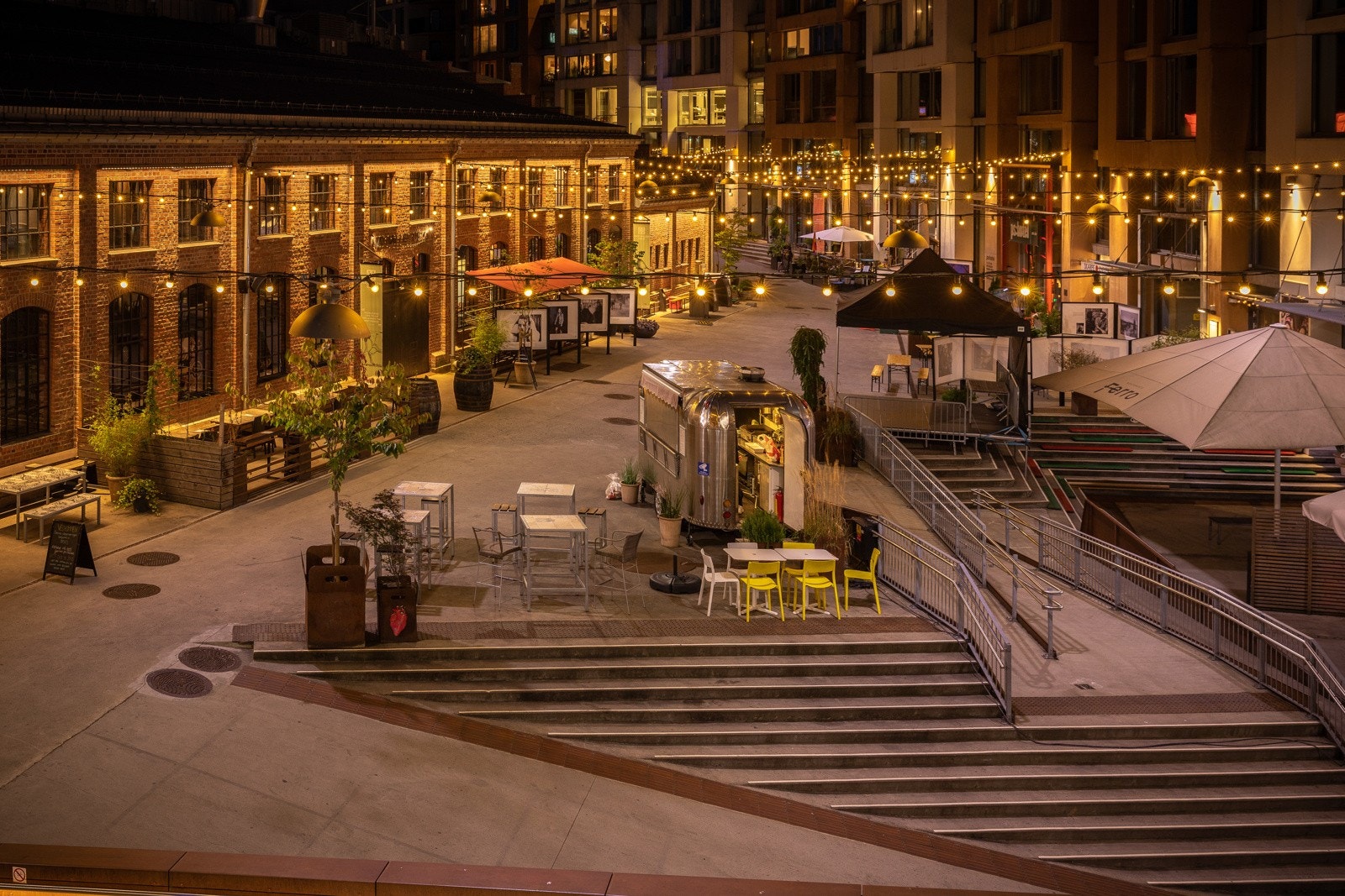 Vulkan er en liten by i byen, et sanselig univers og levende møtepunkt for mat, kultur og opplevelser Galleribilde