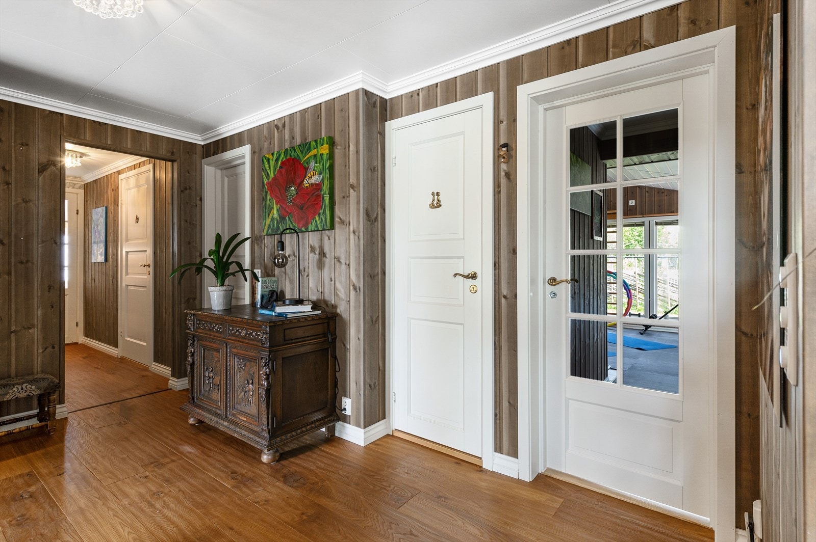 Gang og adkomst til hagestue/trimrom Galleribilde